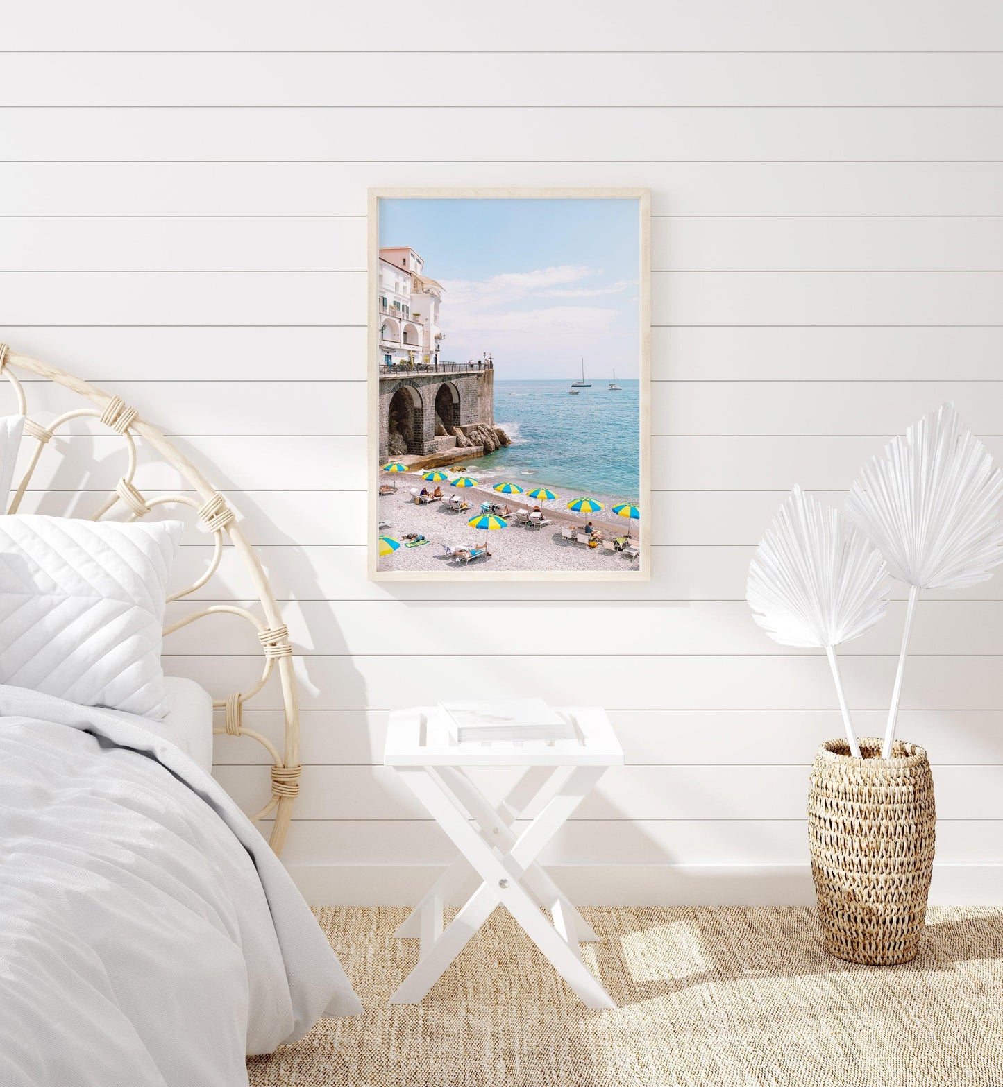 Amalfi Beach Umbrellas II | Amalfi Coast Italy Photography Print - Departures Print Shop