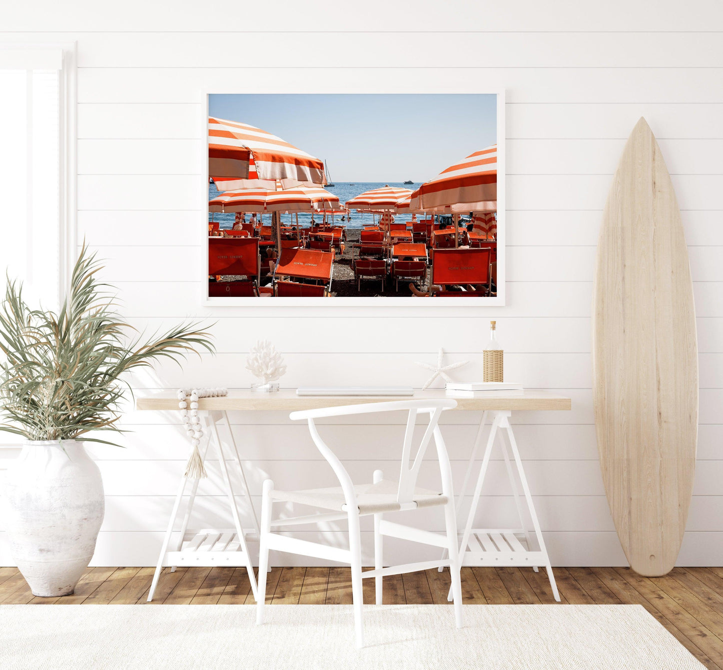 Arienzo Beach Club Umbrellas II | Amalfi Coast Italy Photography - Departures Print Shop