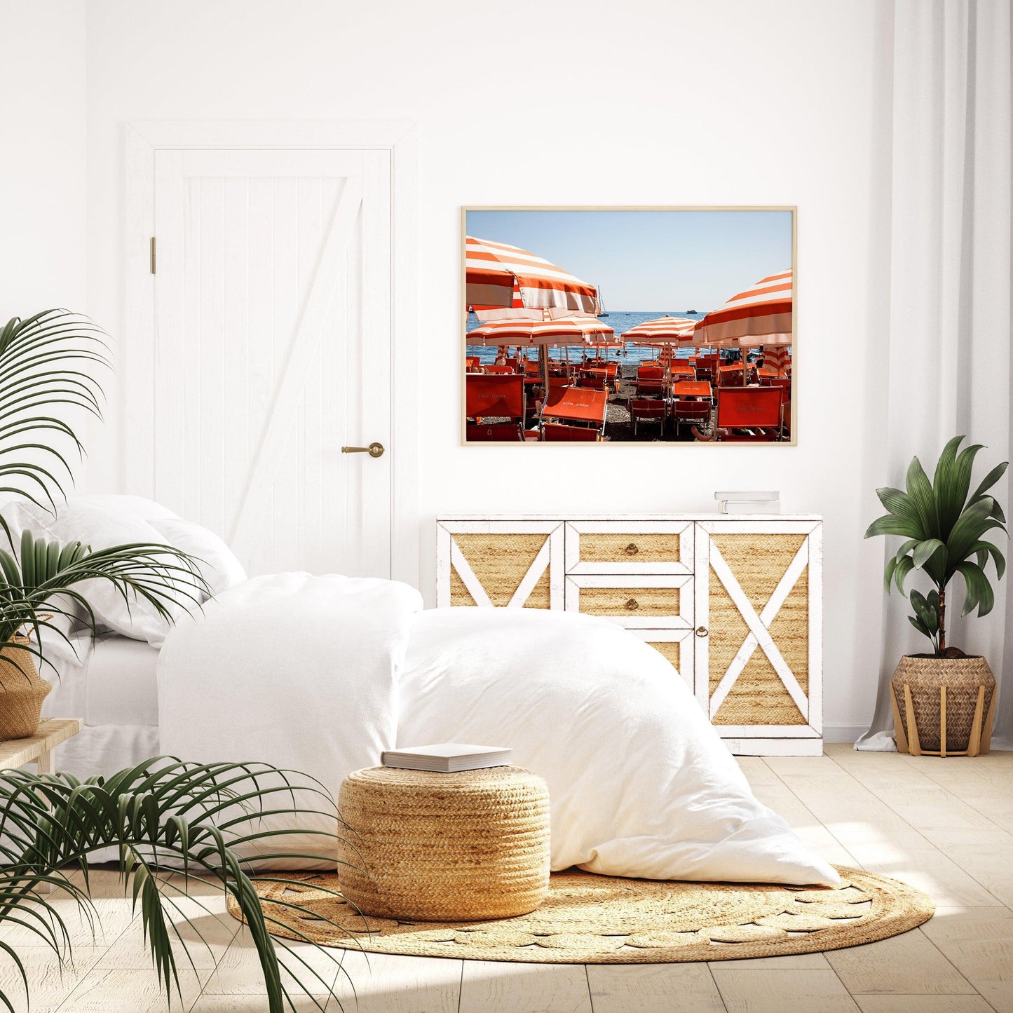 Arienzo Beach Club Umbrellas II | Amalfi Coast Italy Photography - Departures Print Shop