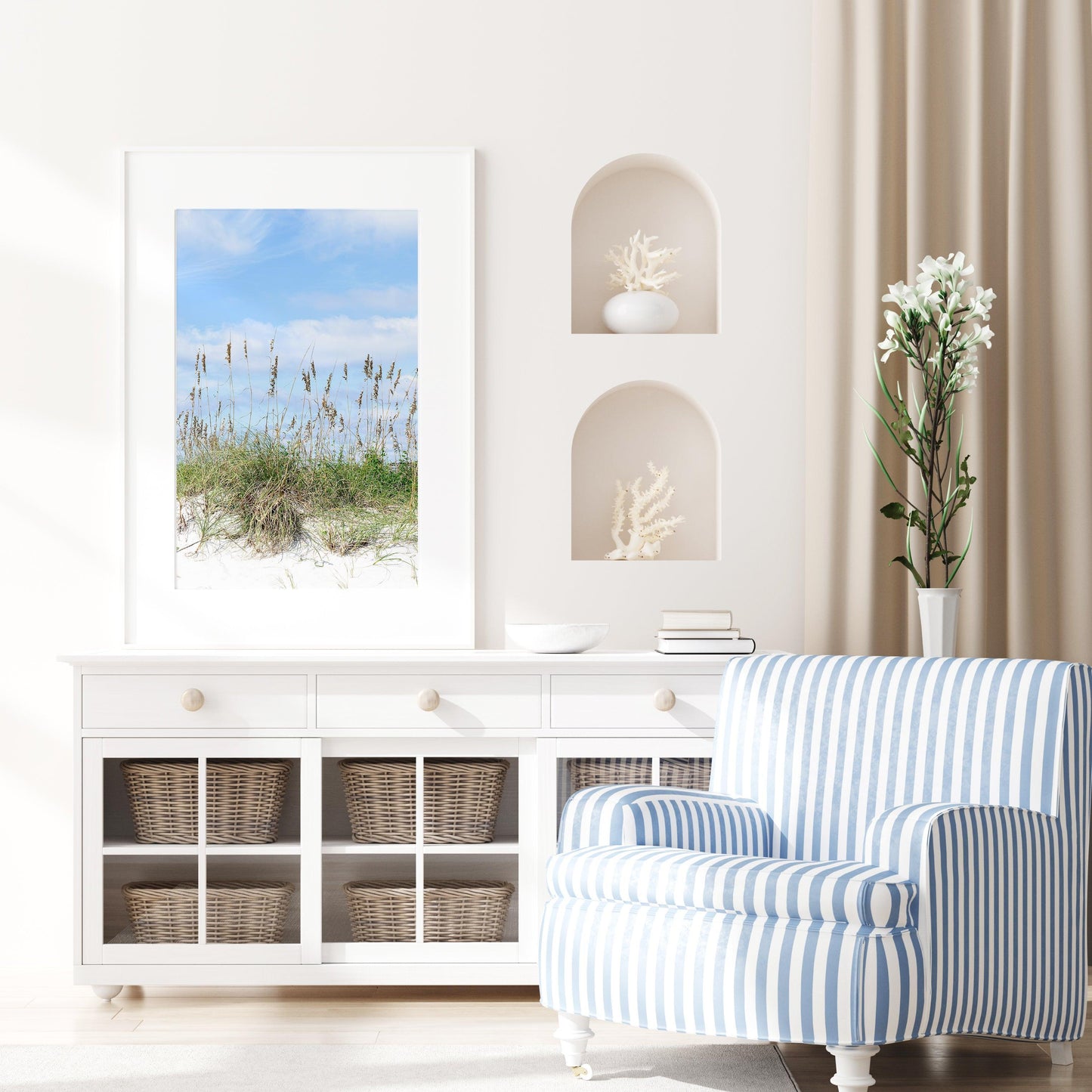Beach Dunes Photography Print II - Departures Print Shop