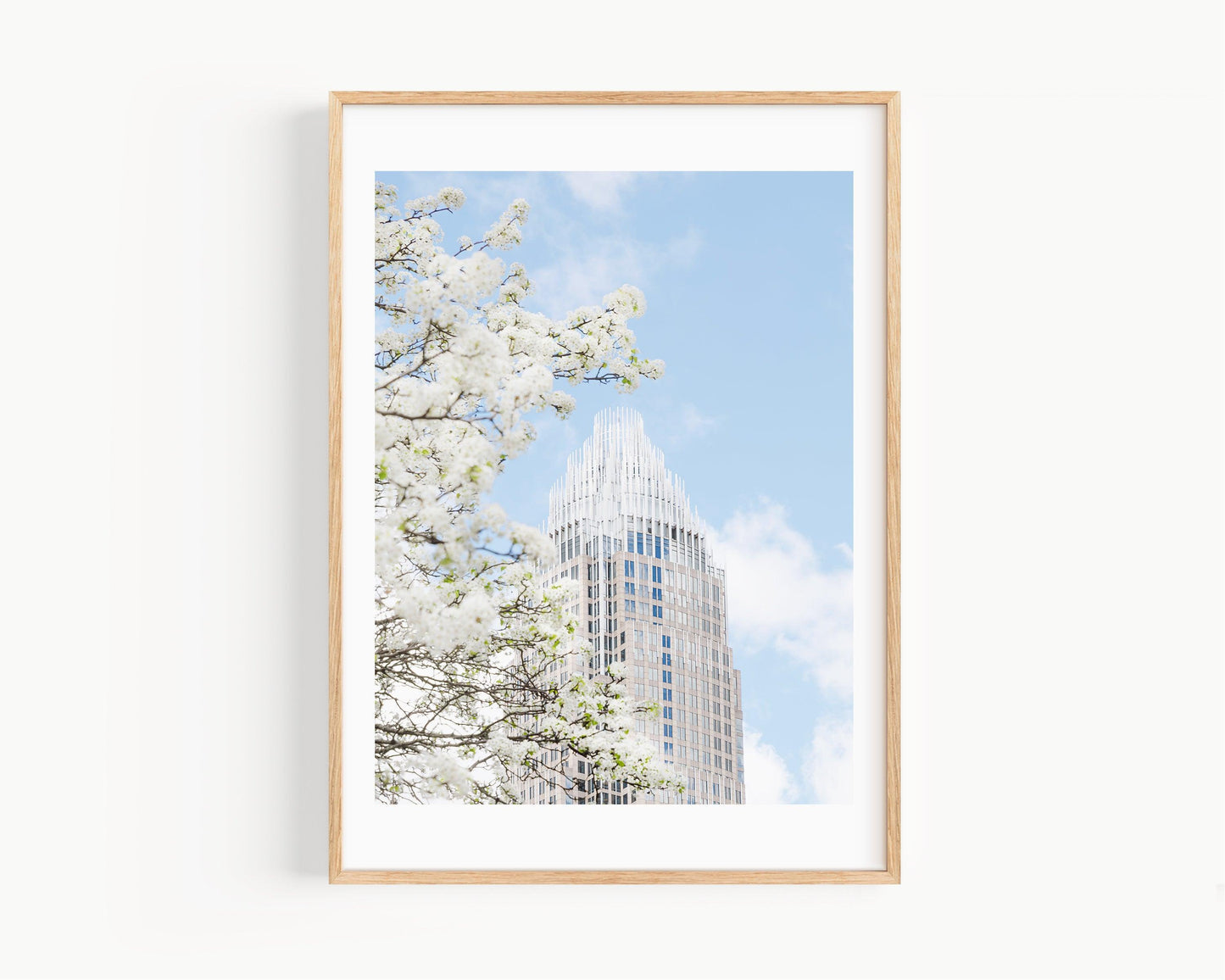 Charlotte Spring Skyline Print - Departures Print Shop