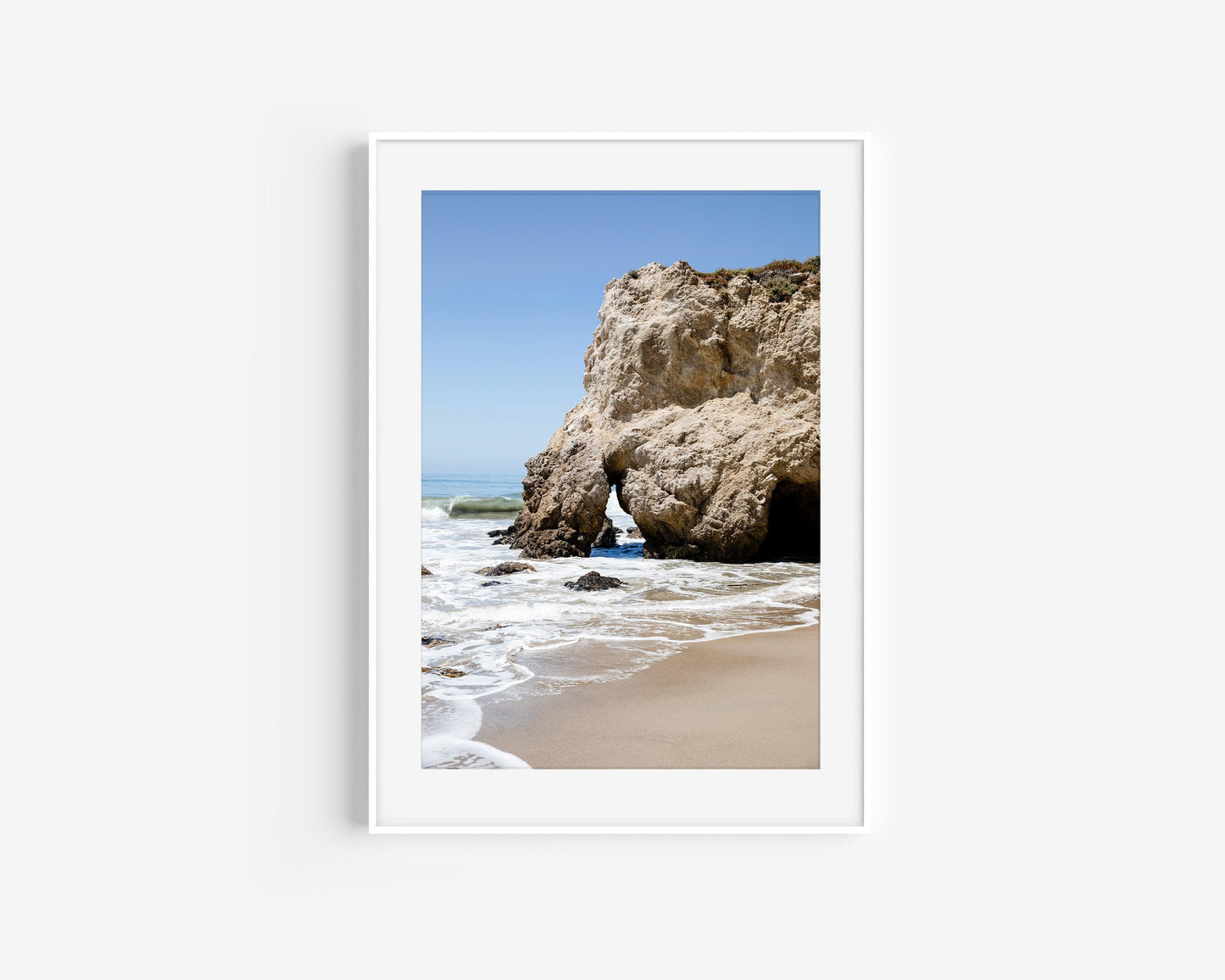 Malibu El Matador Beach print showcasing natural coastal beauty.