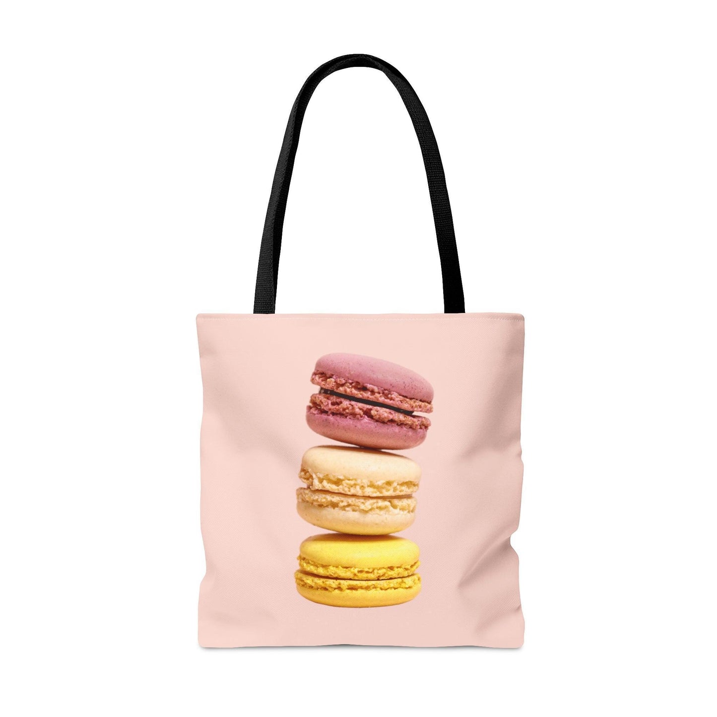 French Macaron Shopping Tote Bag - Departures Print Shop