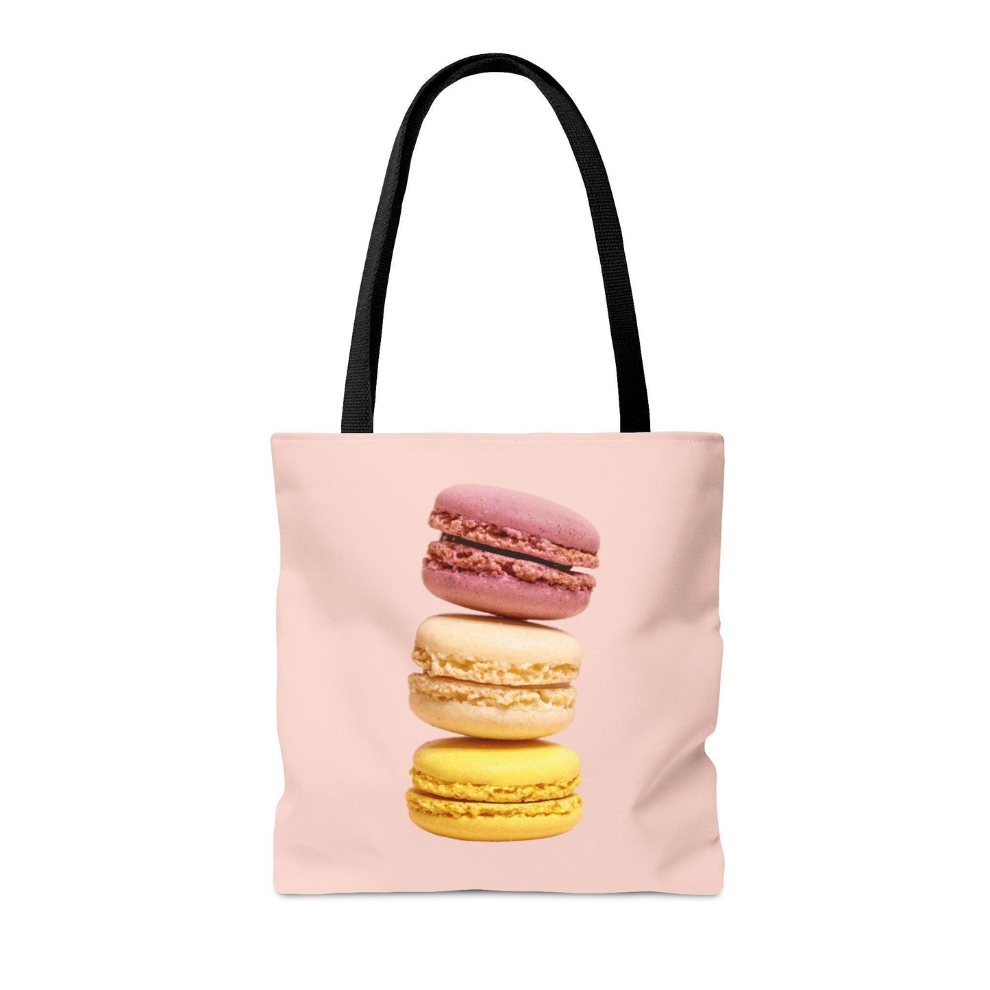 French Macaron Shopping Tote Bag - Departures Print Shop