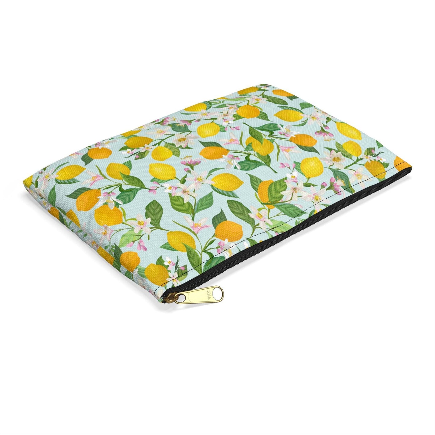 Lemon Blossoms | Lemon Print Travel Bag - Departures Print Shop