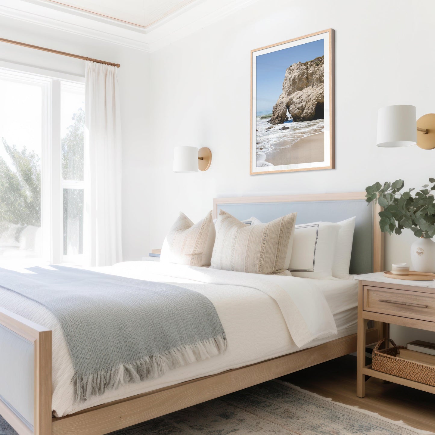 Malibu El Matador Beach print showcasing natural coastal beauty.