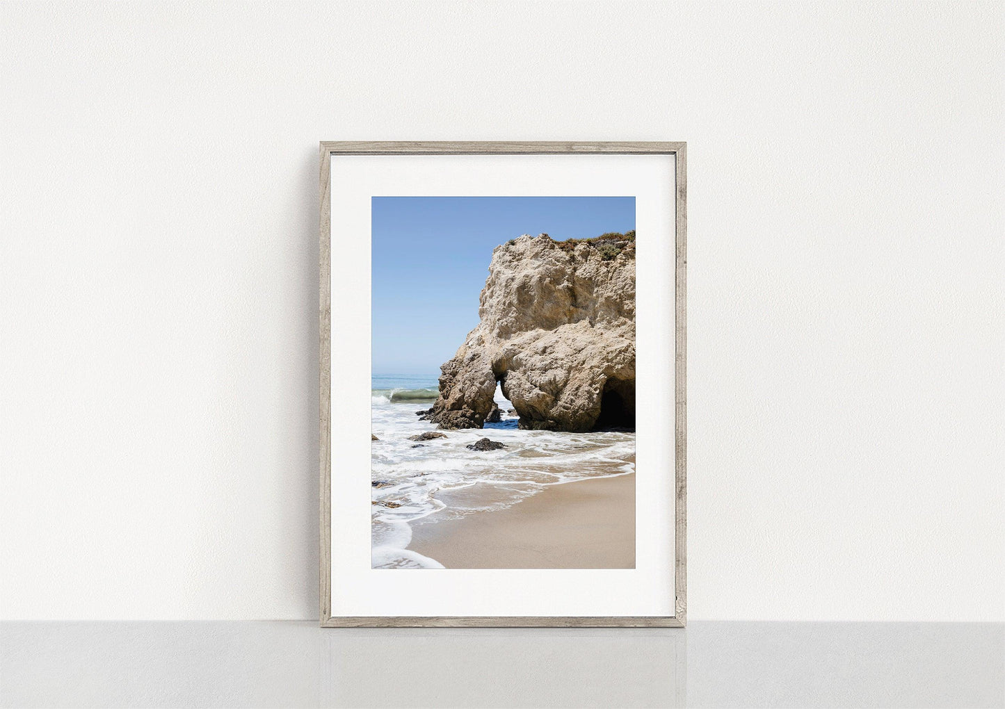 Malibu El Matador Beach print showcasing natural coastal beauty.