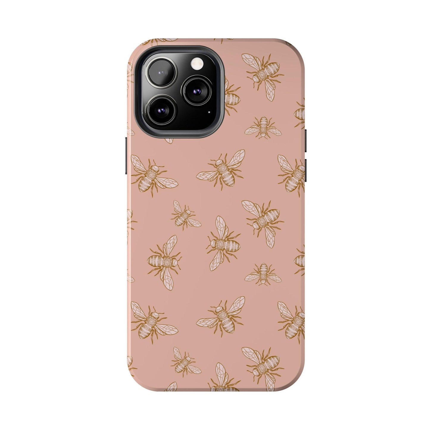 Pink Honey Bee Print Phone Case - Departures Print Shop