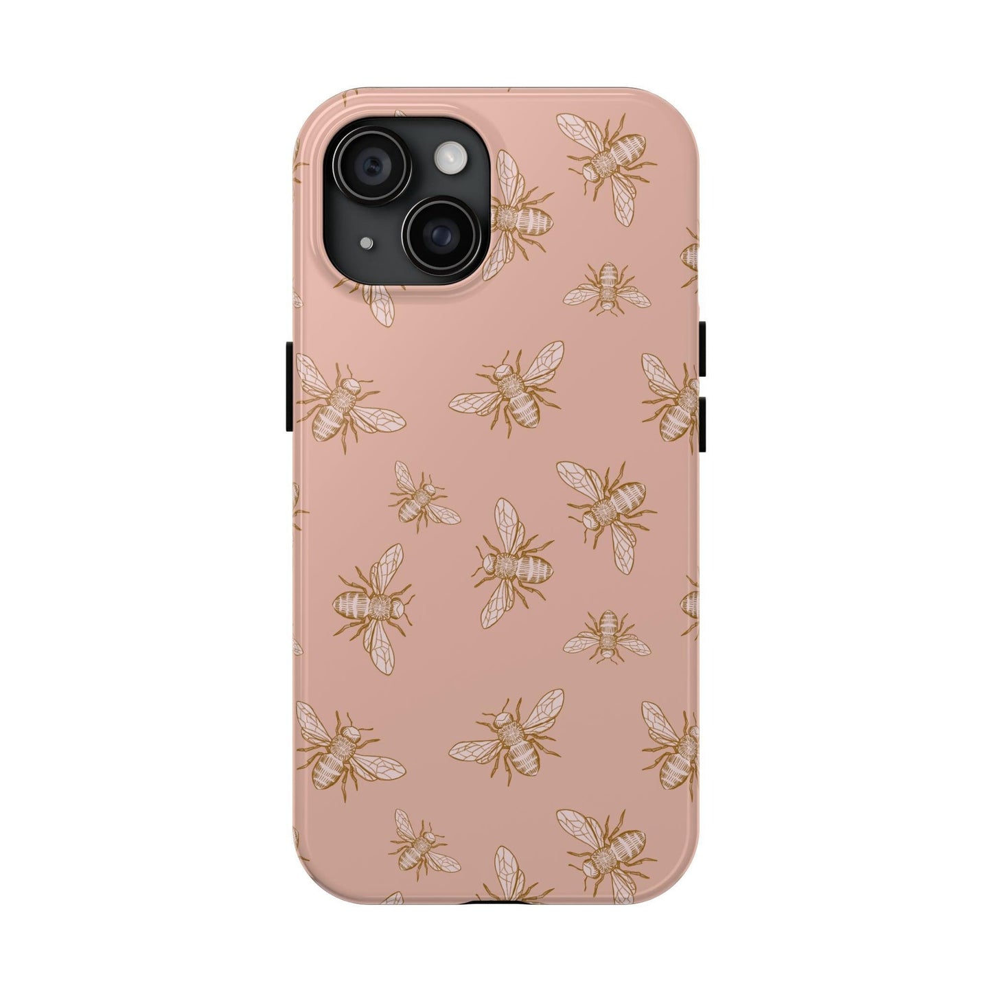 Pink Honey Bee Print Phone Case - Departures Print Shop