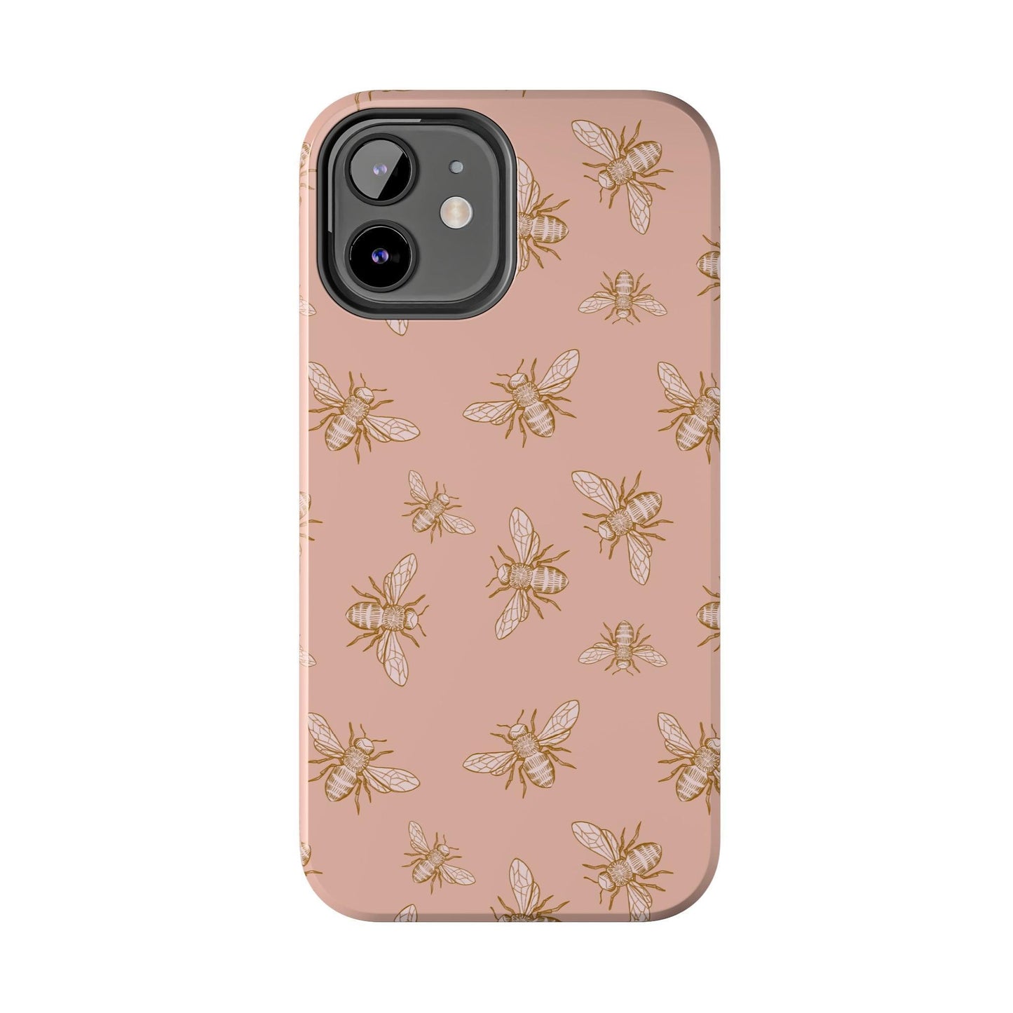 Pink Honey Bee Print Phone Case - Departures Print Shop