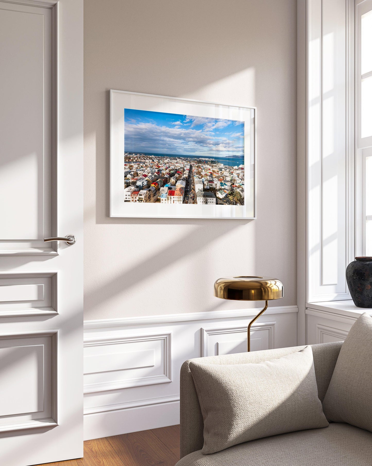 Reykjavik Skyline | Iceland Photography Print - Departures Print Shop