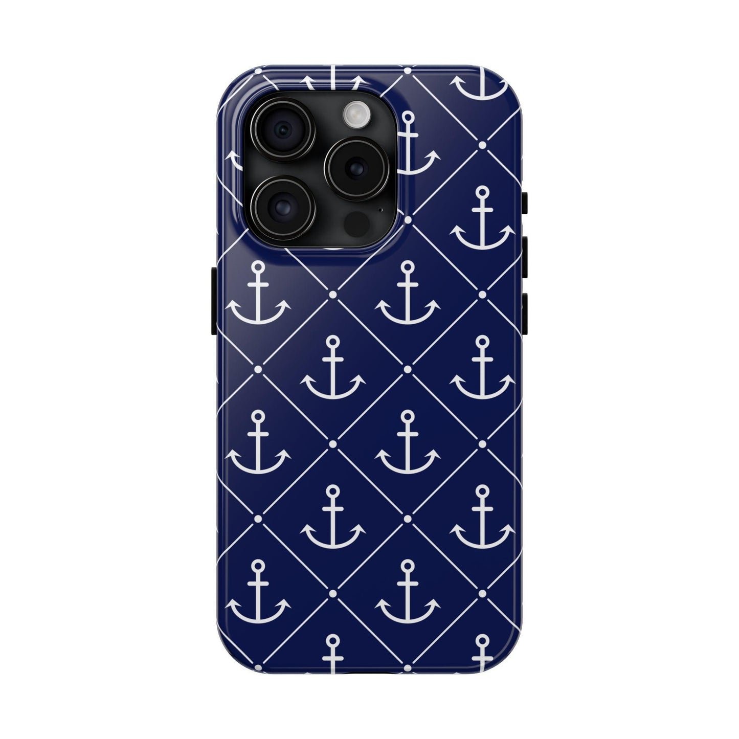 Sail Away Anchor Print Phone Case - Departures Print Shop
