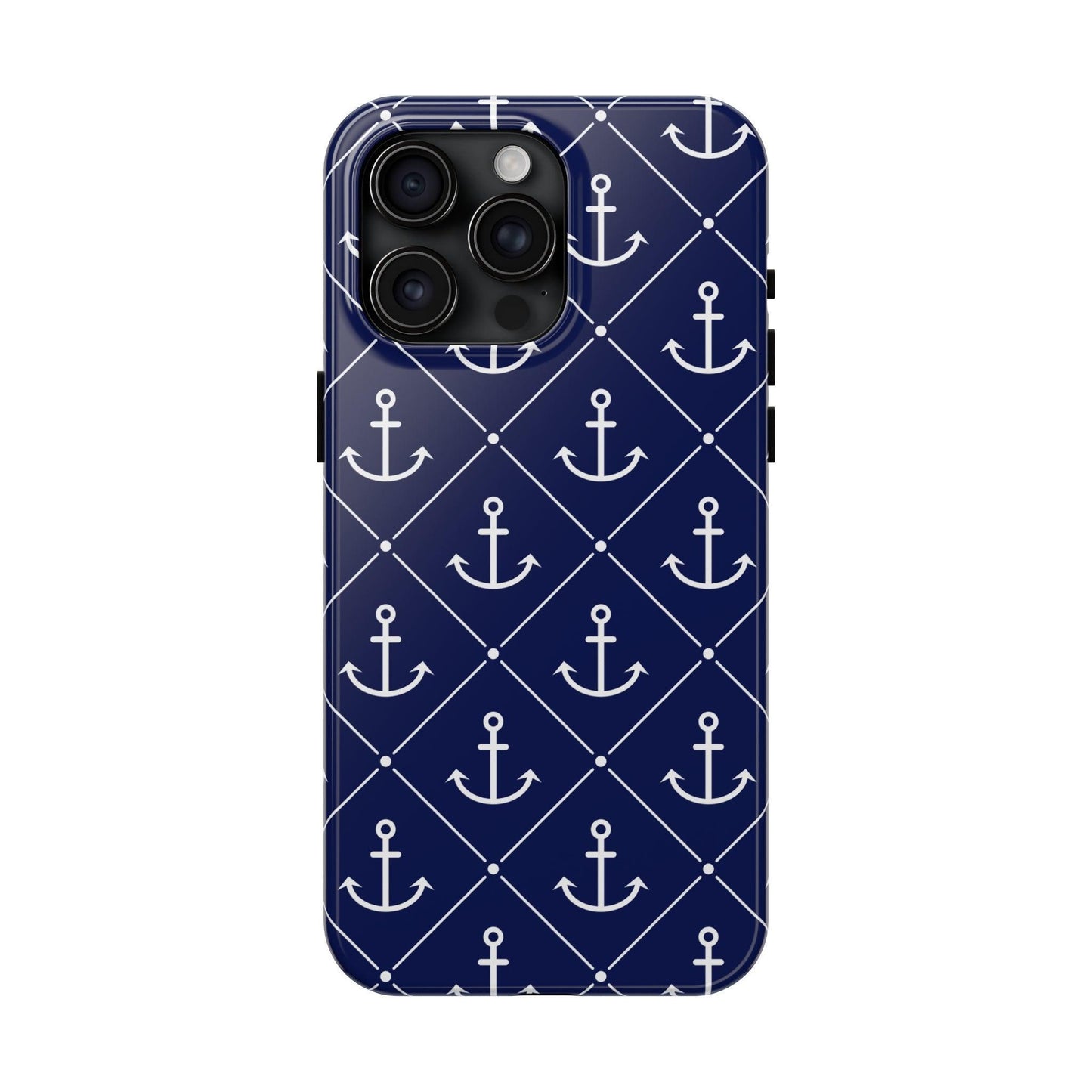 Sail Away Anchor Print Phone Case - Departures Print Shop