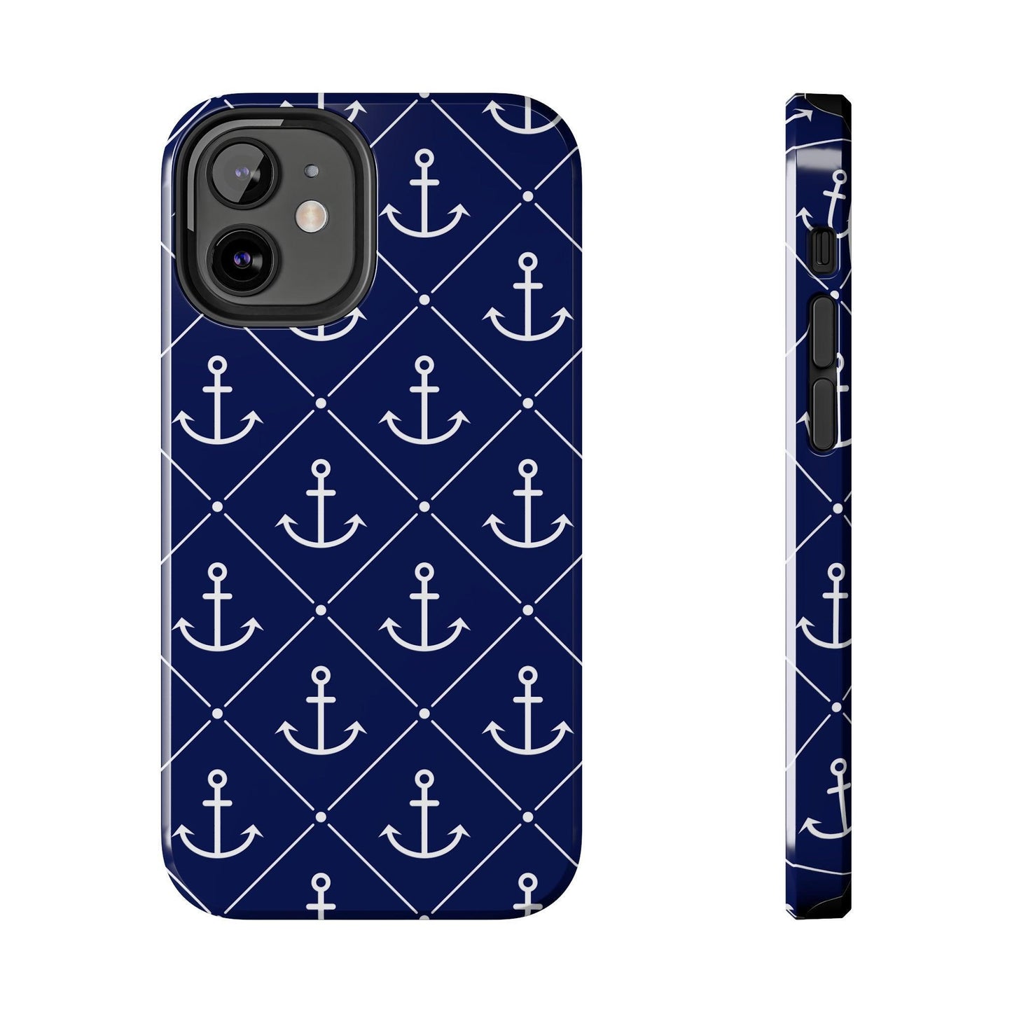Sail Away Anchor Print Phone Case - Departures Print Shop