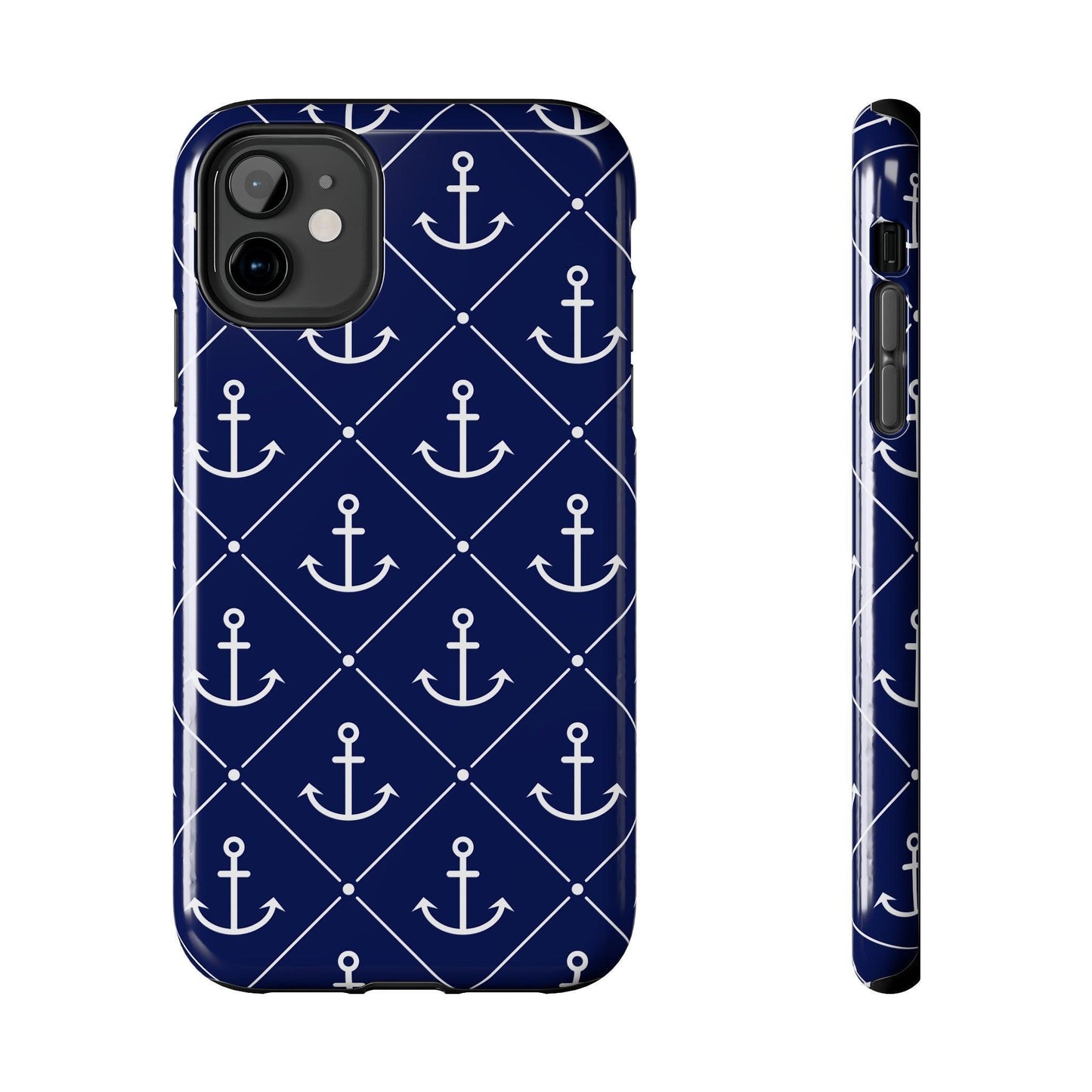 Sail Away Anchor Print Phone Case - Departures Print Shop