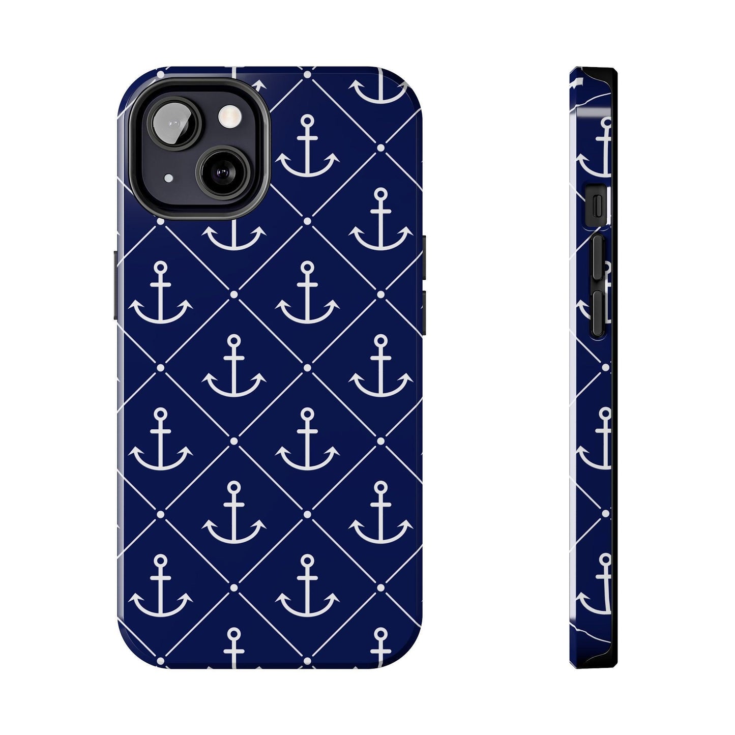 Sail Away Anchor Print Phone Case - Departures Print Shop