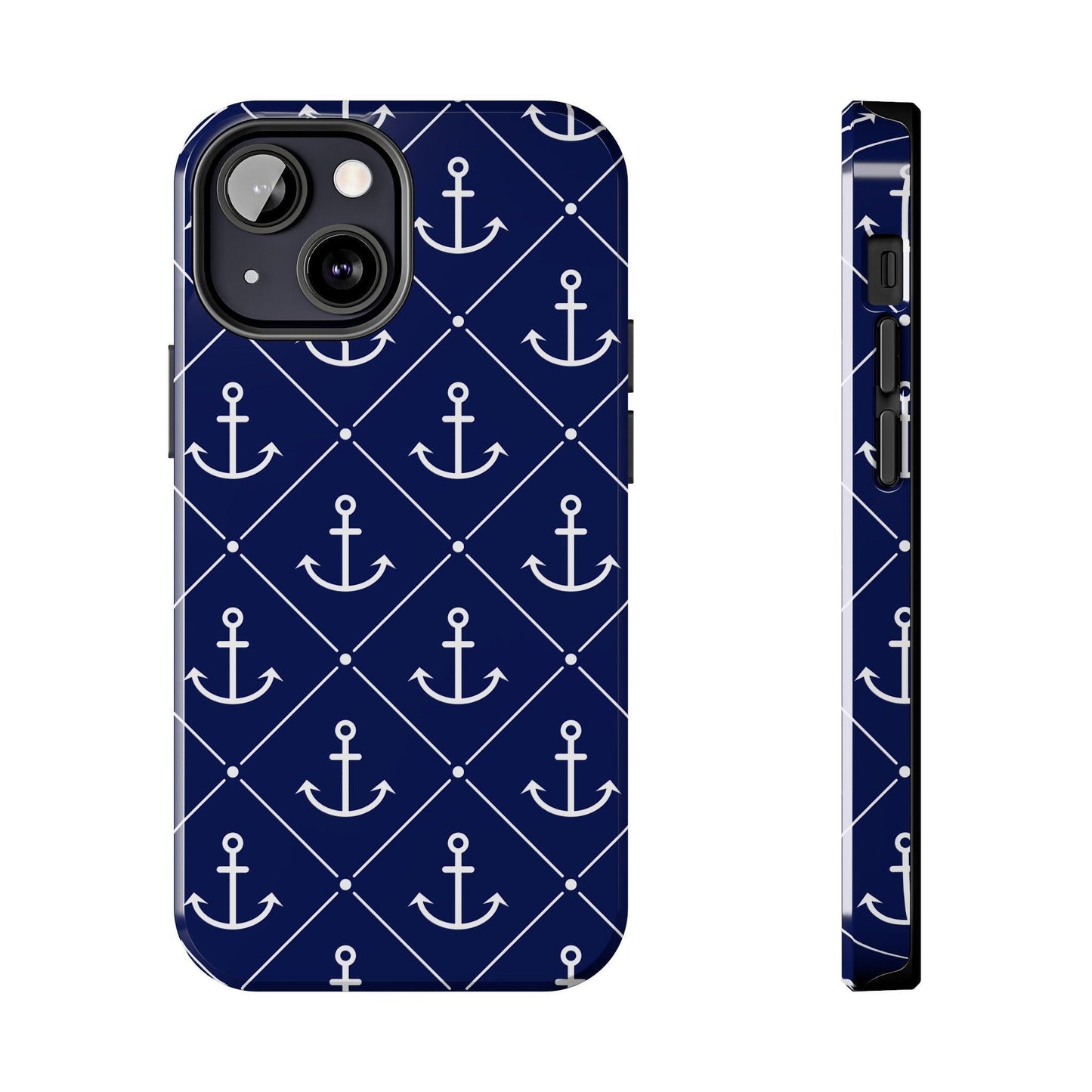 Sail Away Anchor Print Phone Case - Departures Print Shop
