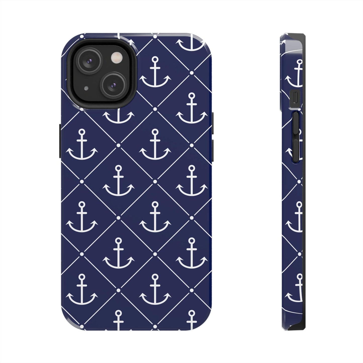 Sail Away Anchor Print Phone Case - Departures Print Shop
