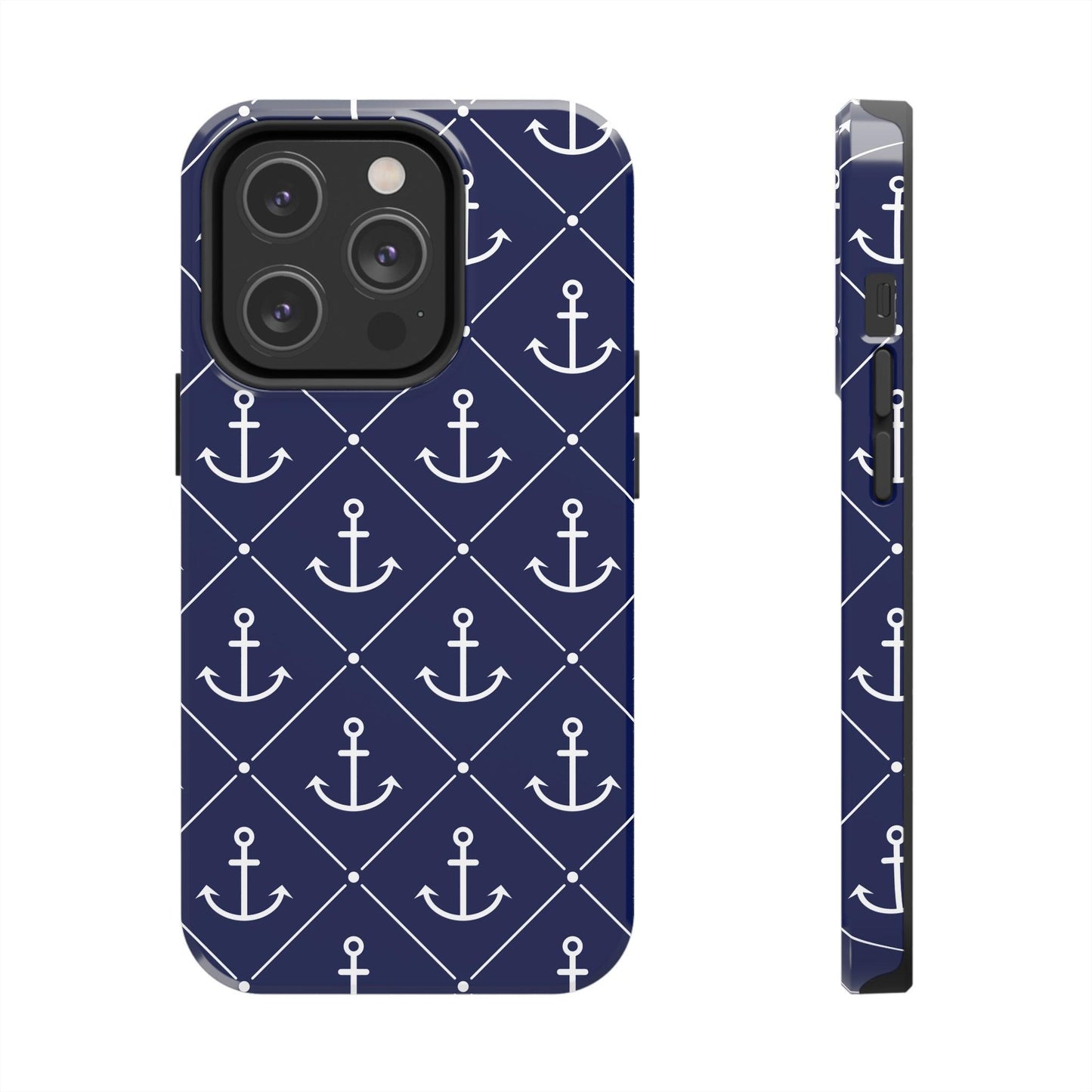 Sail Away Anchor Print Phone Case - Departures Print Shop