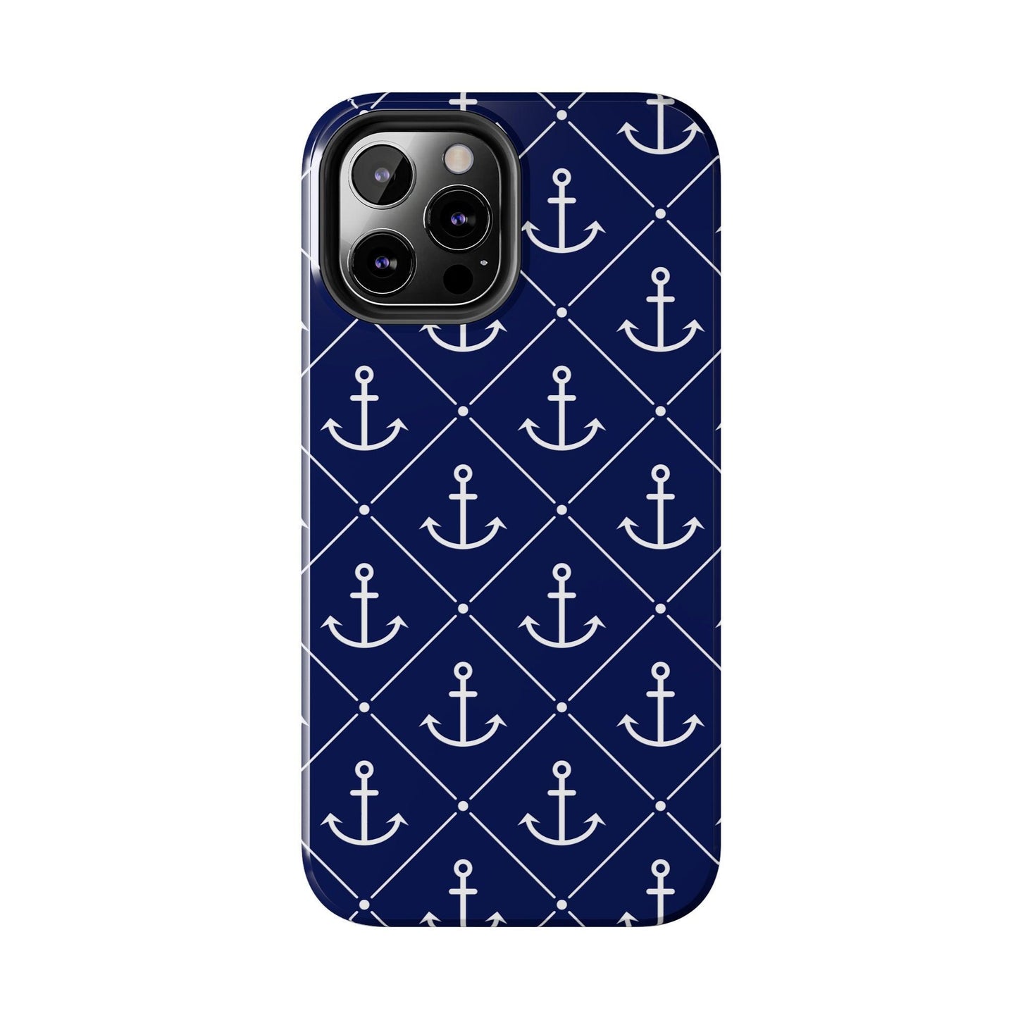 Sail Away Anchor Print Phone Case - Departures Print Shop