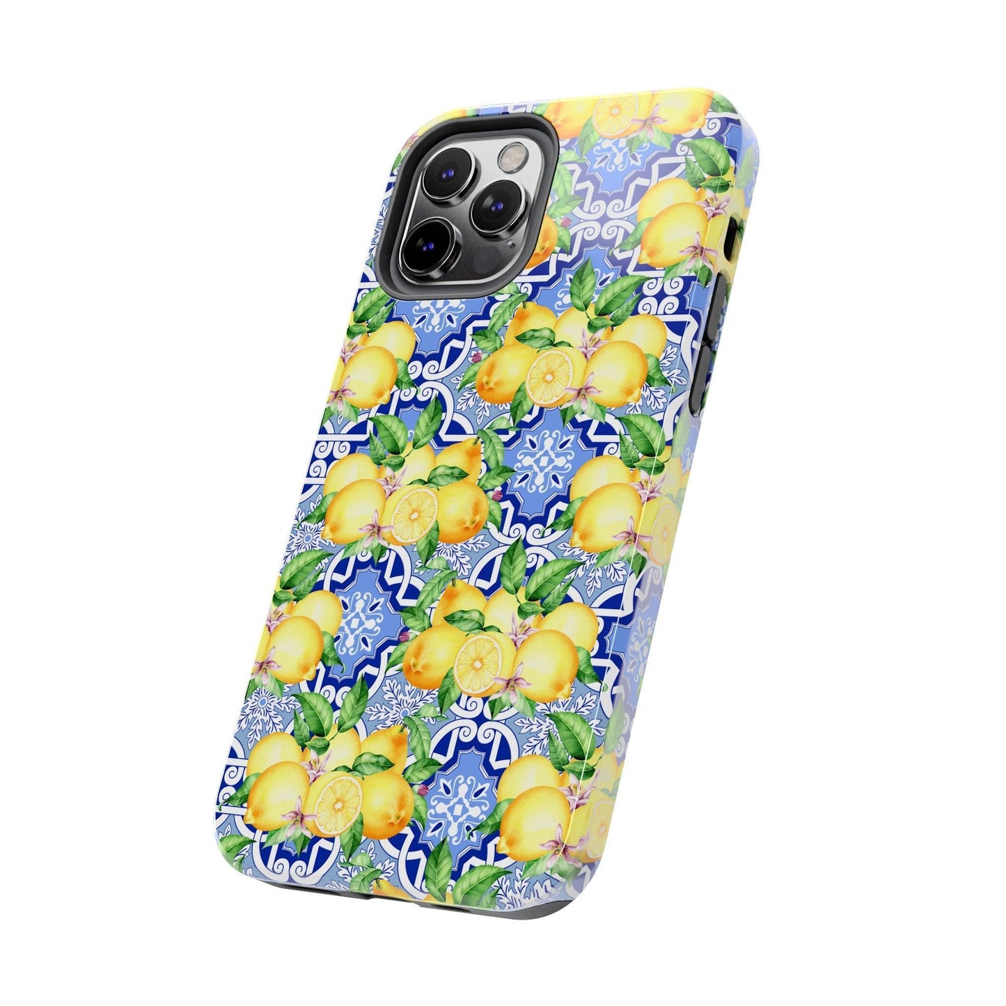 Summer in Positano Lemon Print Phone Case - Departures Print Shop