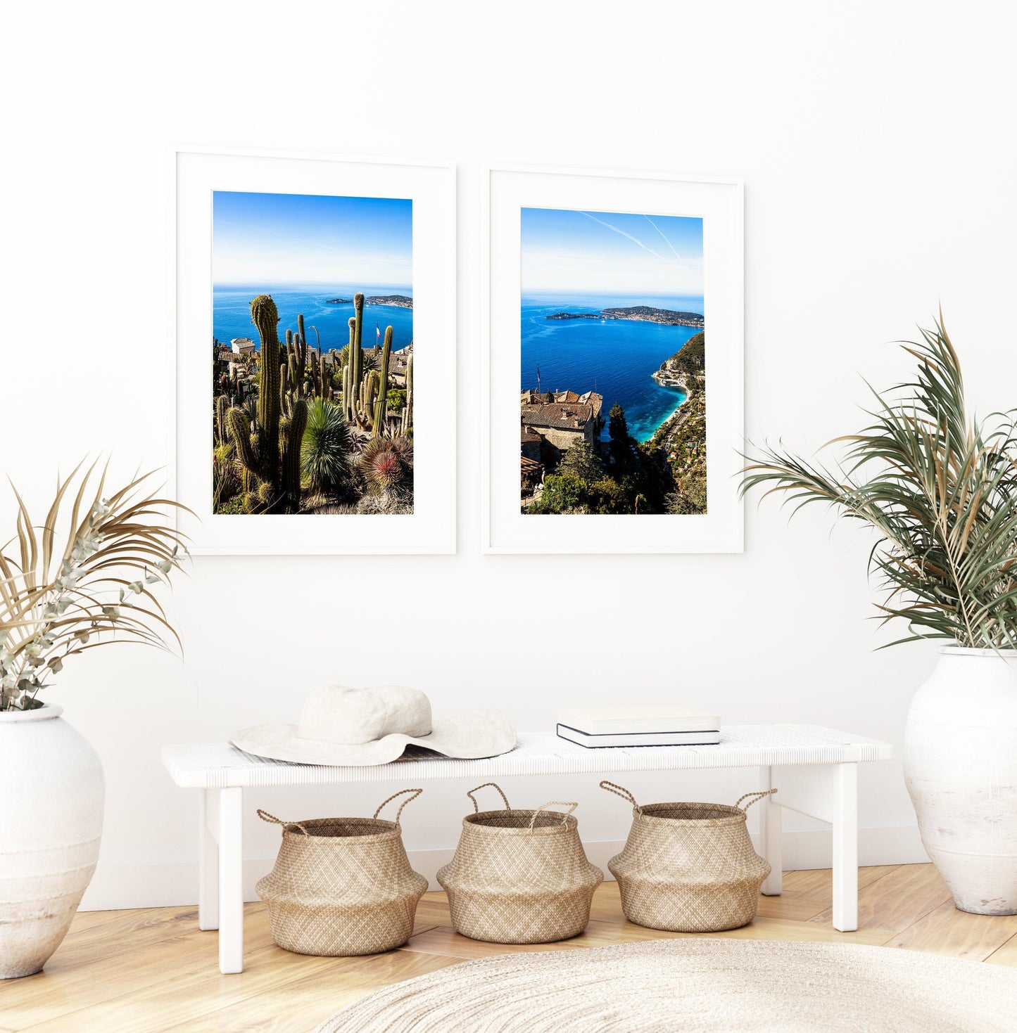 Village of Eze France Print Set - Departures Print Shop