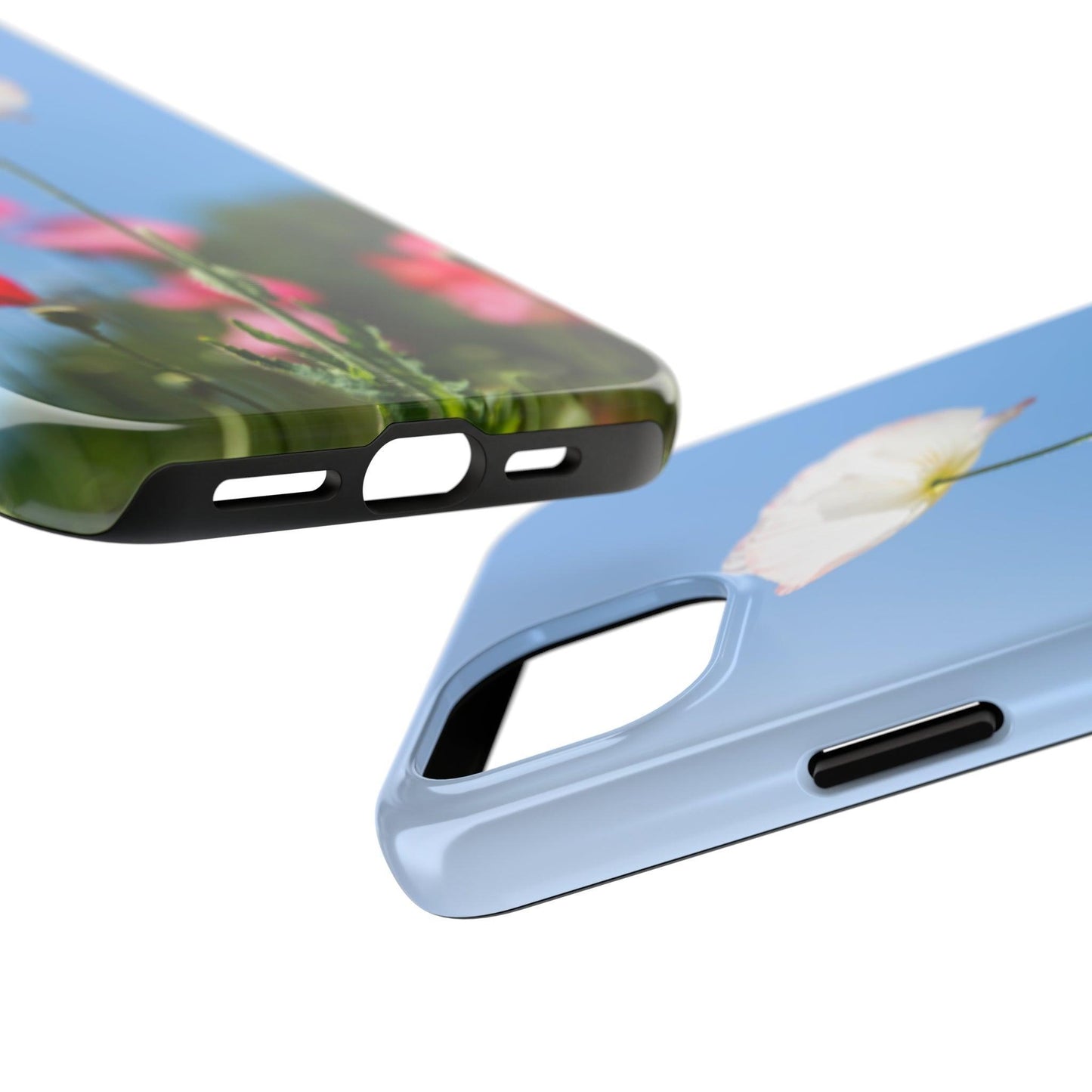 White Poppy iPhone Case - Departures Print Shop