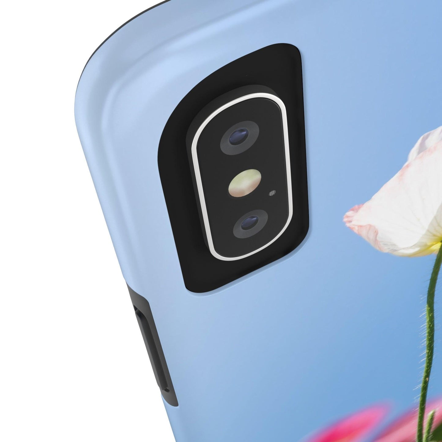 White Poppy iPhone Case - Departures Print Shop
