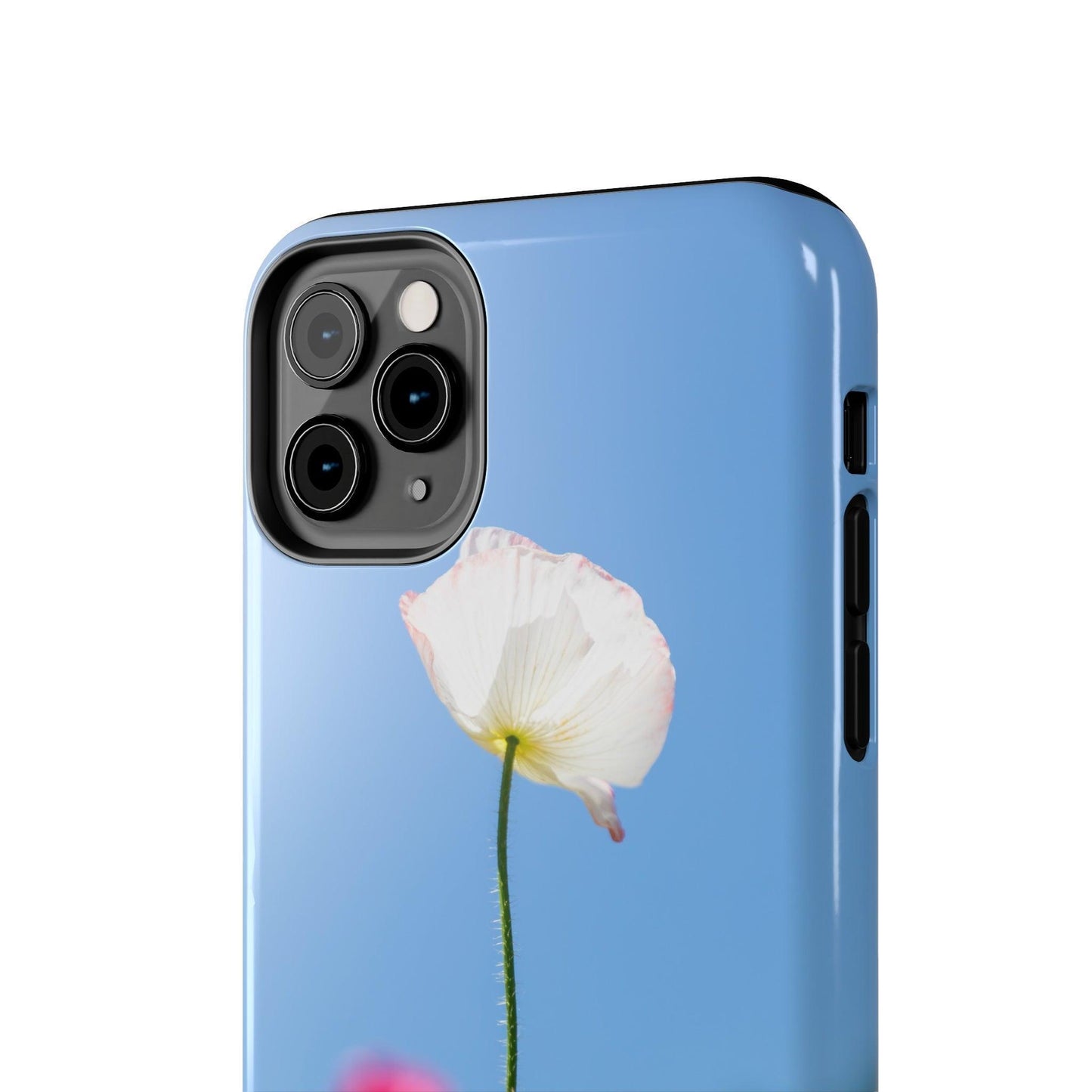 White Poppy iPhone Case - Departures Print Shop