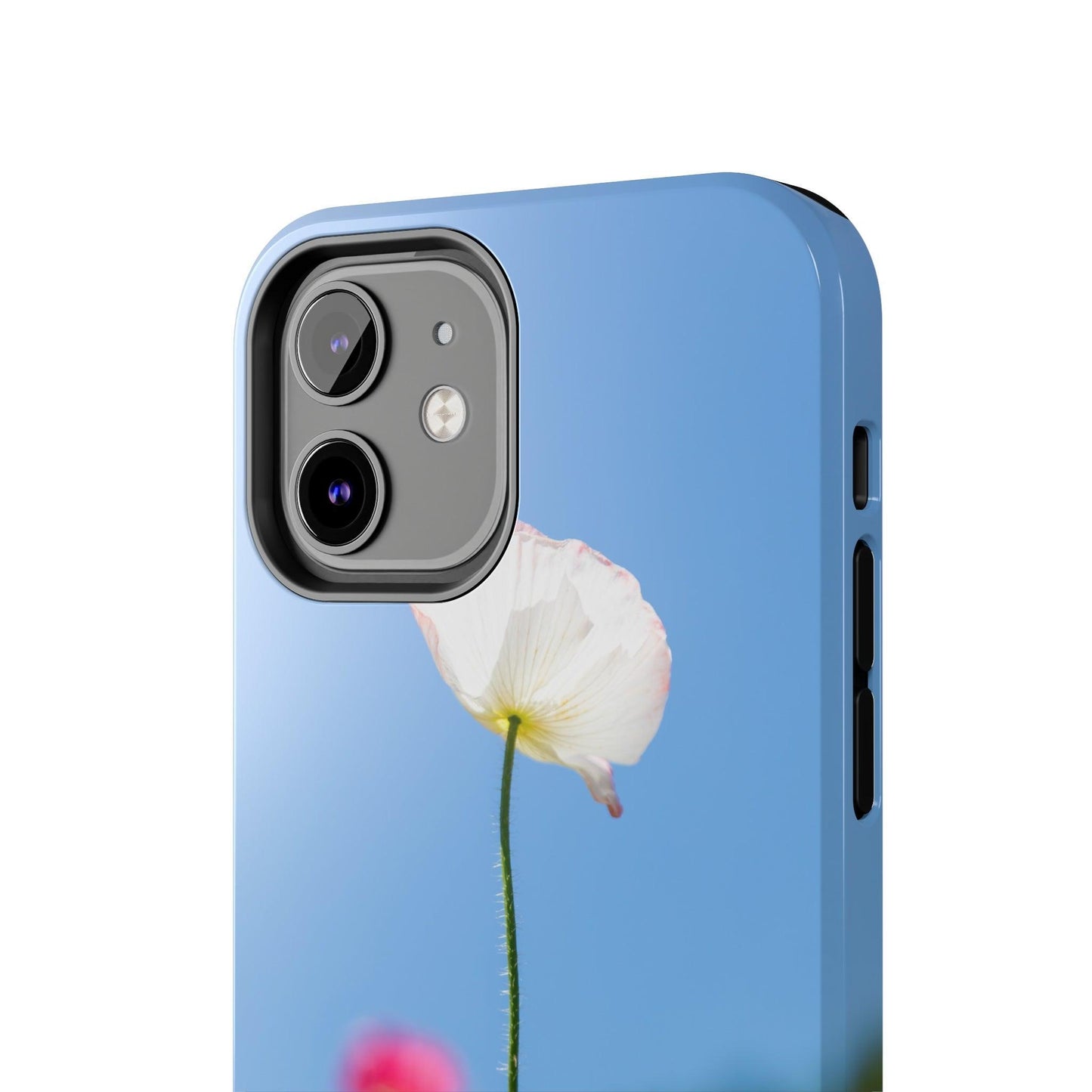White Poppy iPhone Case - Departures Print Shop