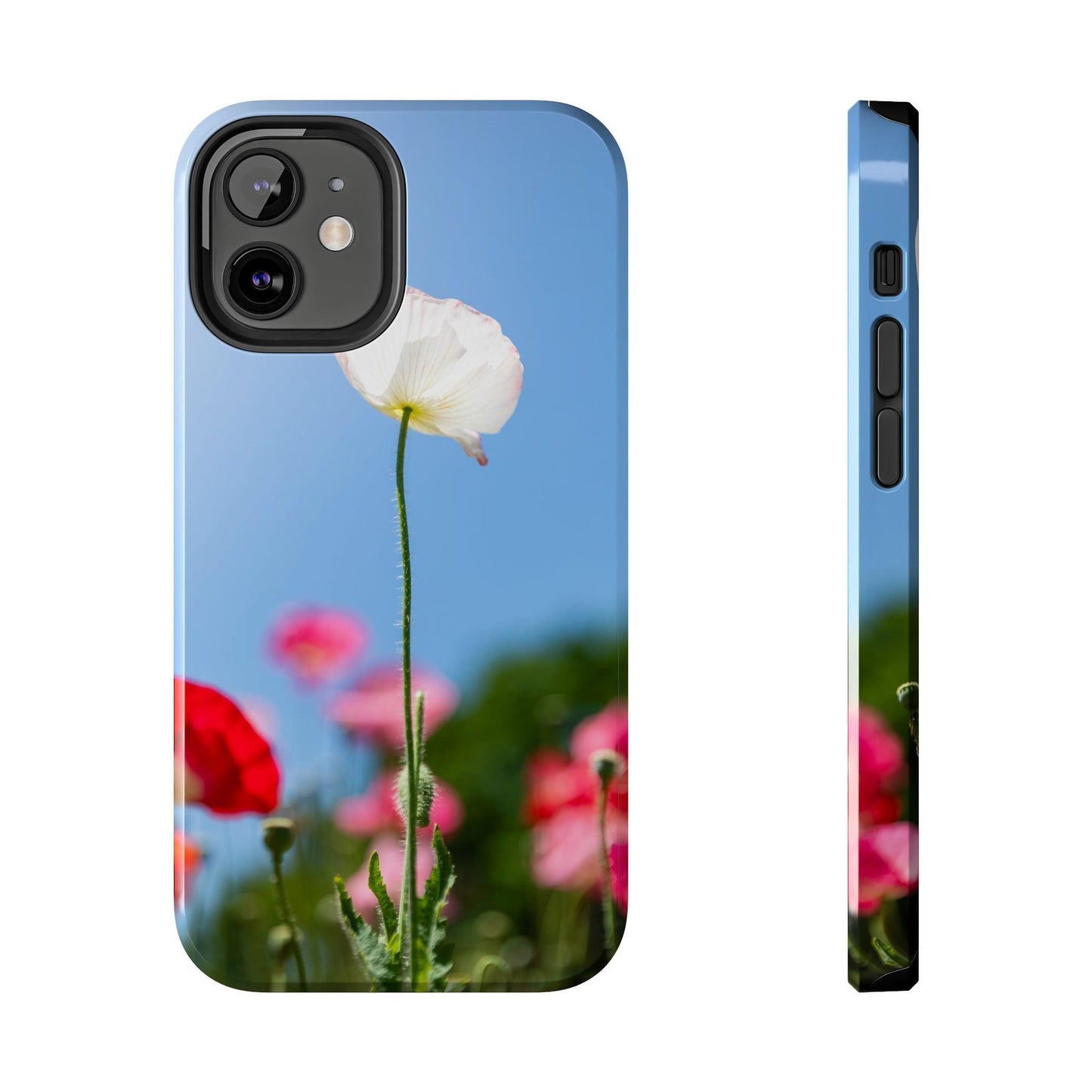 White Poppy iPhone Case - Departures Print Shop