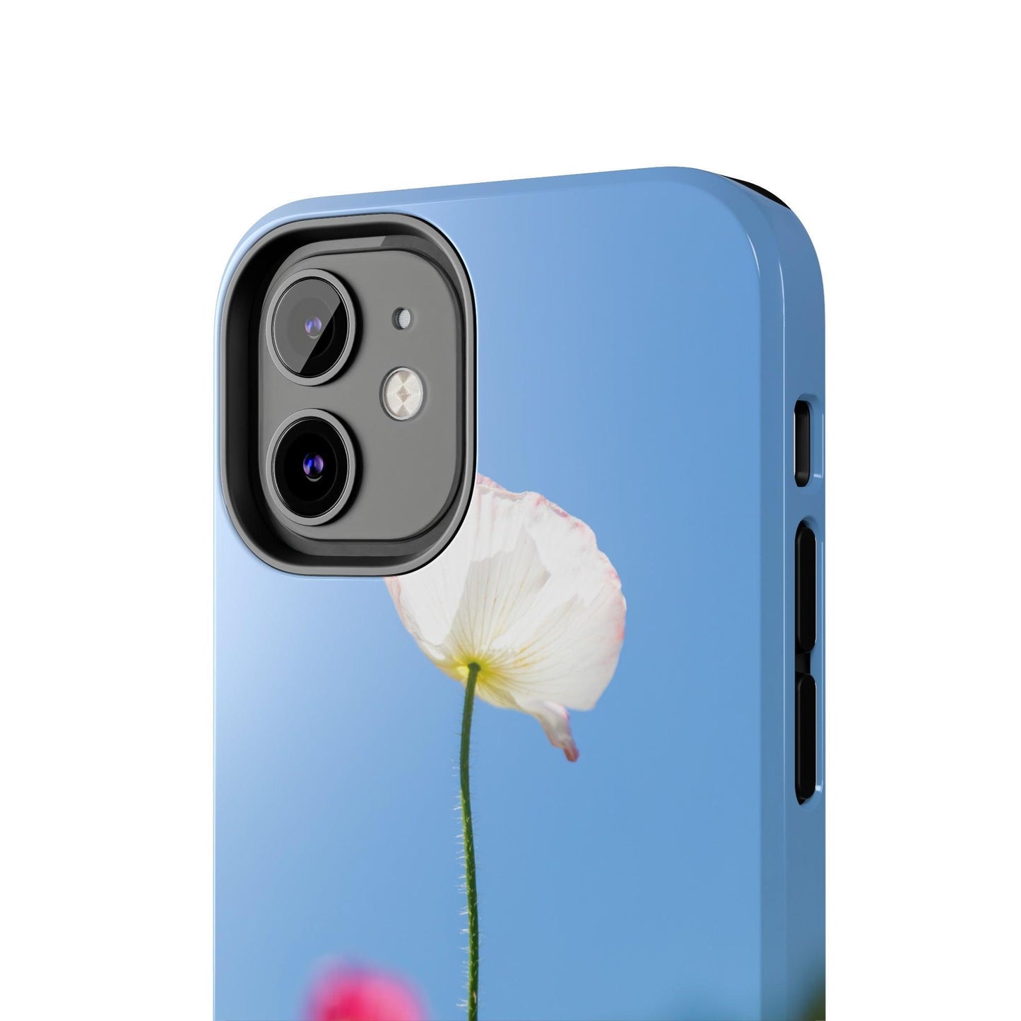 White Poppy iPhone Case - Departures Print Shop