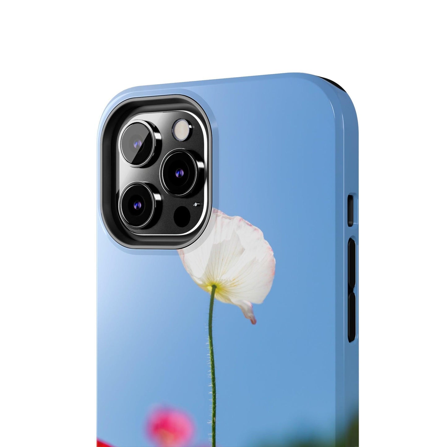 White Poppy iPhone Case - Departures Print Shop