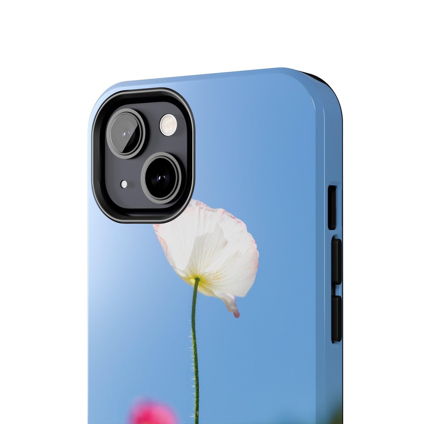 White Poppy iPhone Case - Departures Print Shop