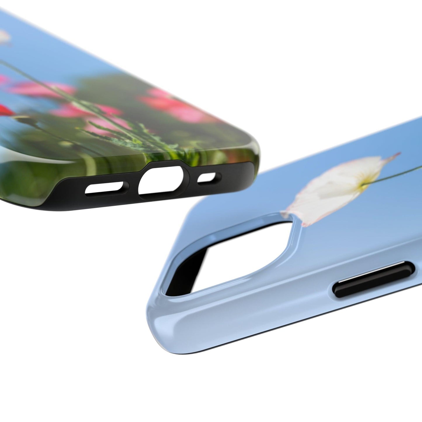 White Poppy iPhone Case - Departures Print Shop