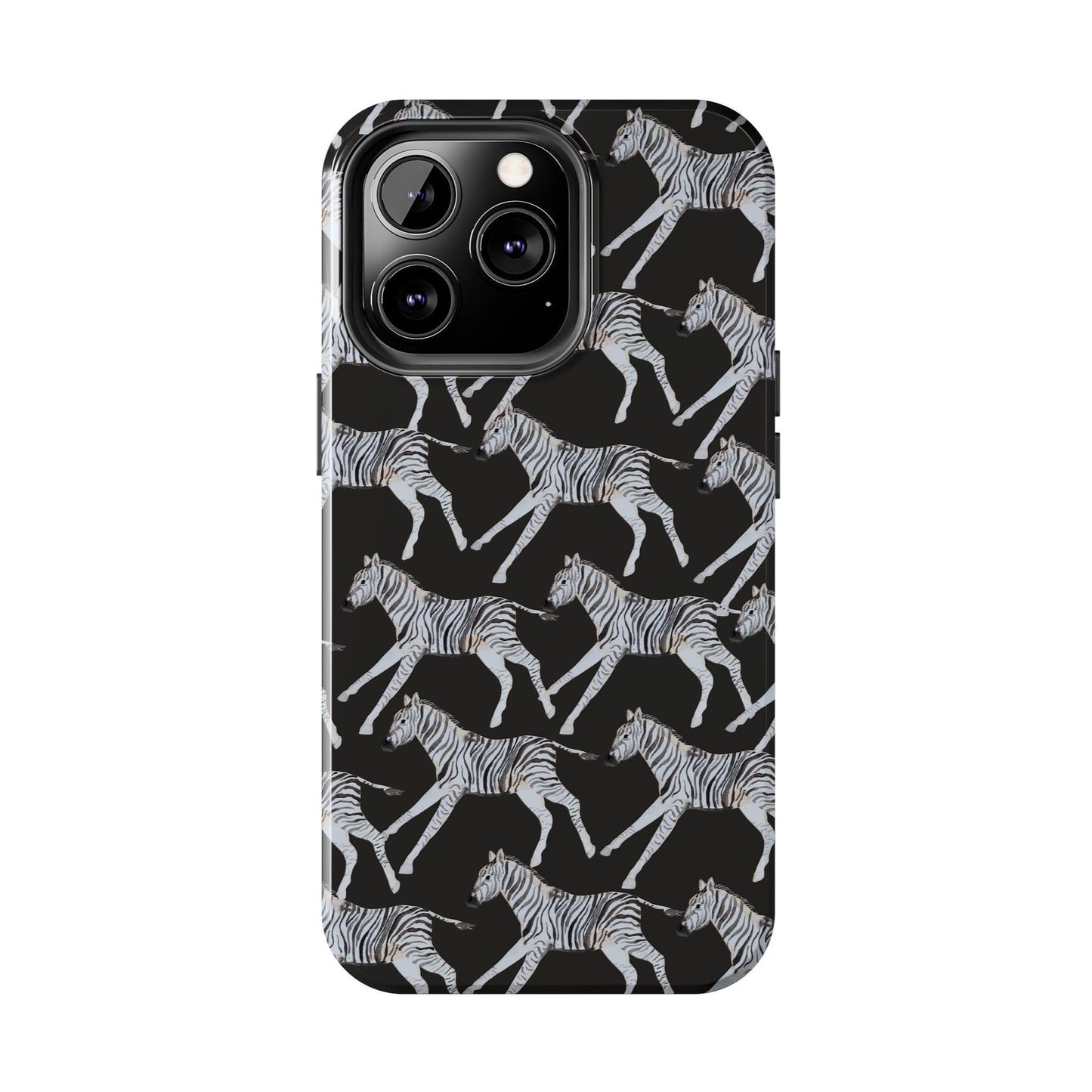 Zebra Print Phone Case - Departures Print Shop