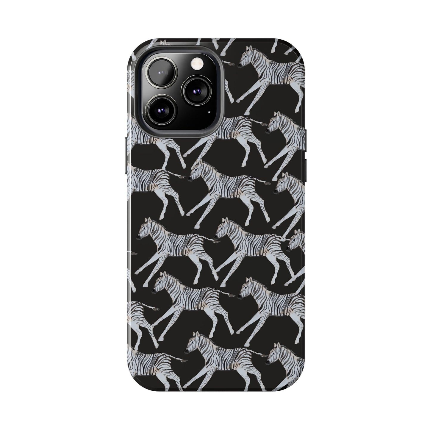 Zebra Print Phone Case - Departures Print Shop