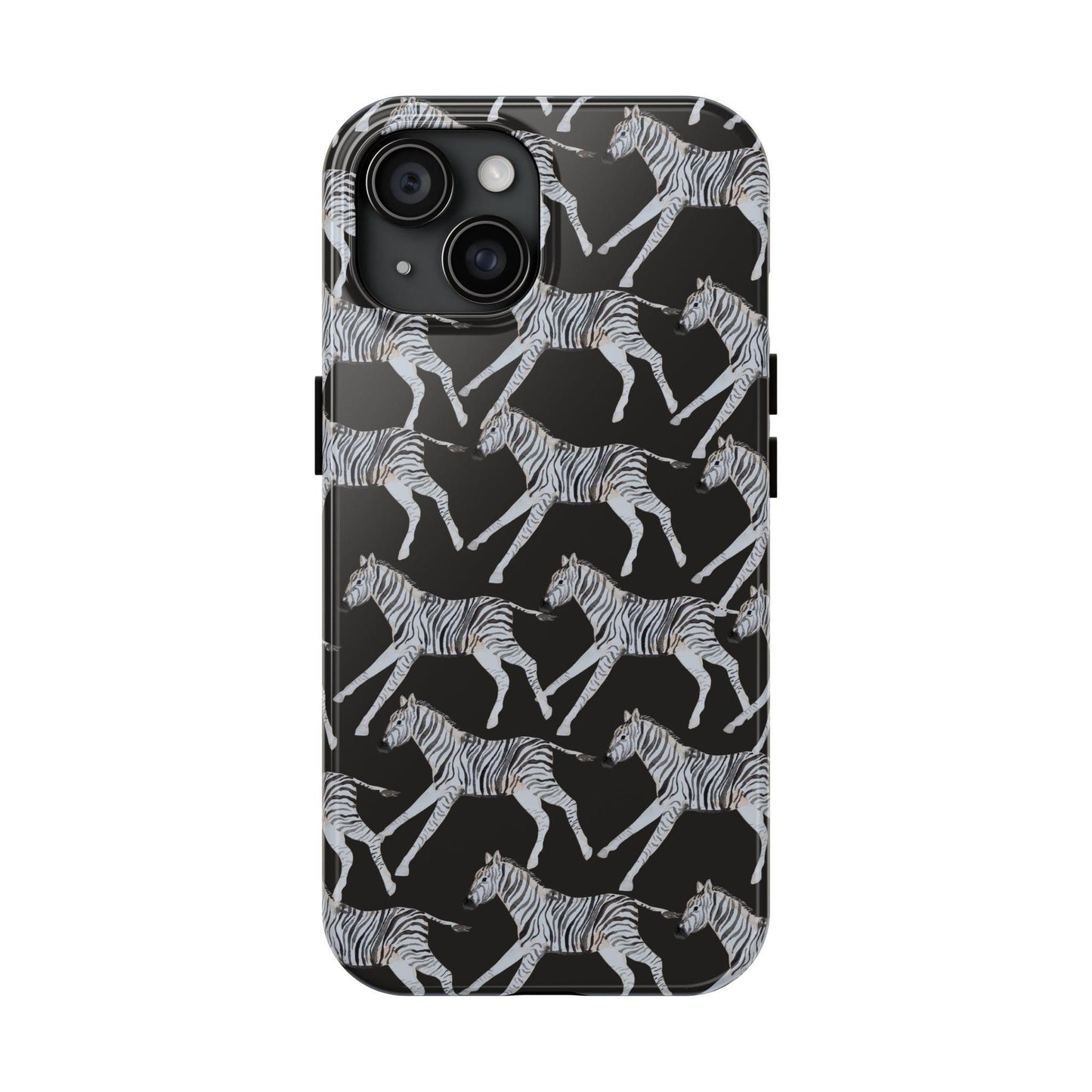 Zebra Print Phone Case - Departures Print Shop