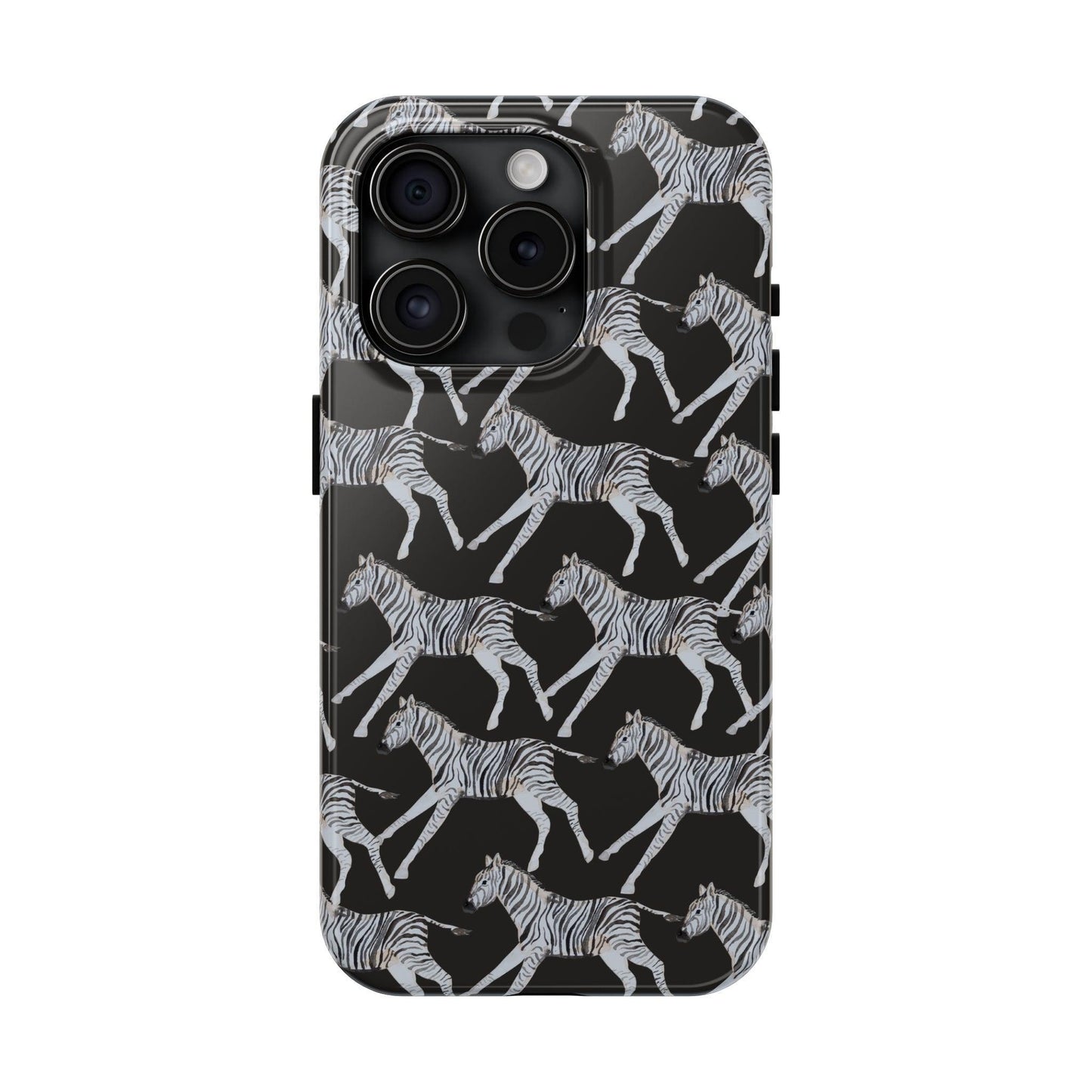 Zebra Print Phone Case - Departures Print Shop