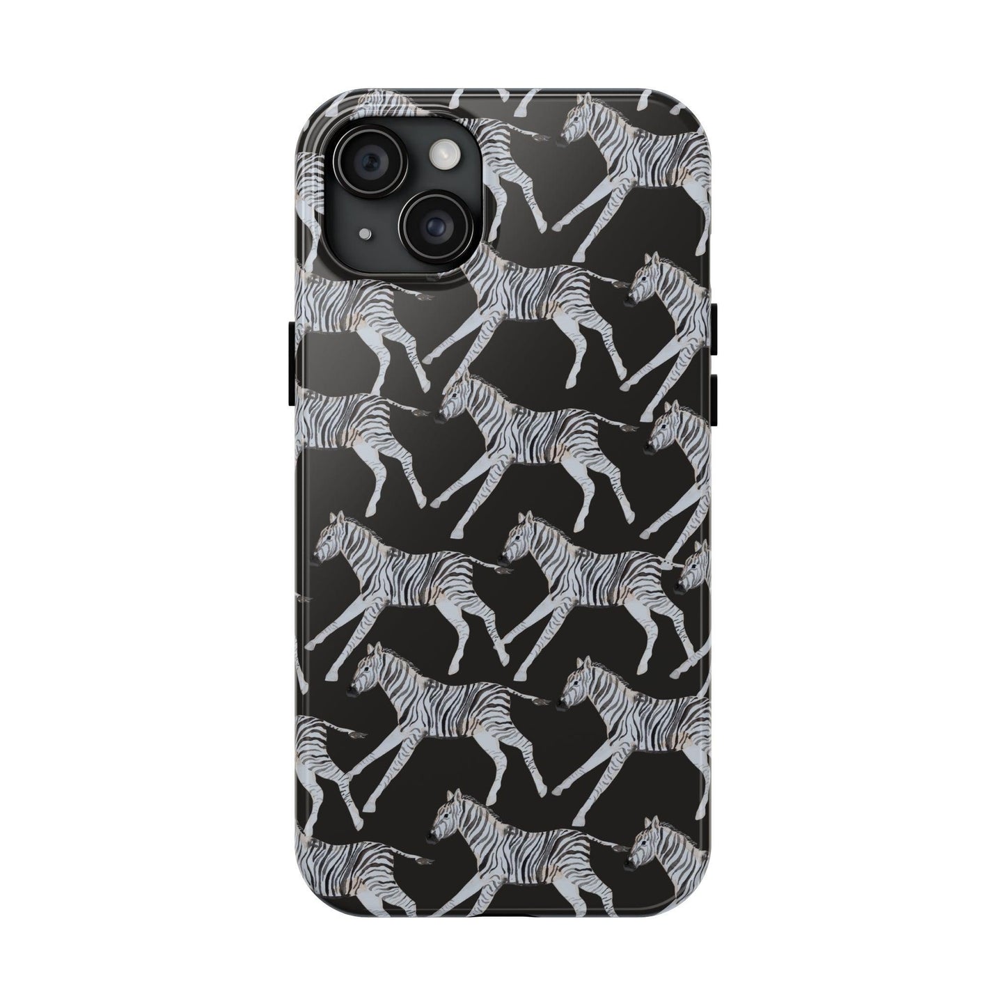 Zebra Print Phone Case - Departures Print Shop
