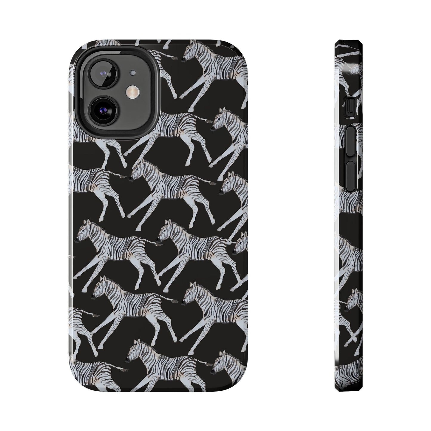 Zebra Print Phone Case - Departures Print Shop