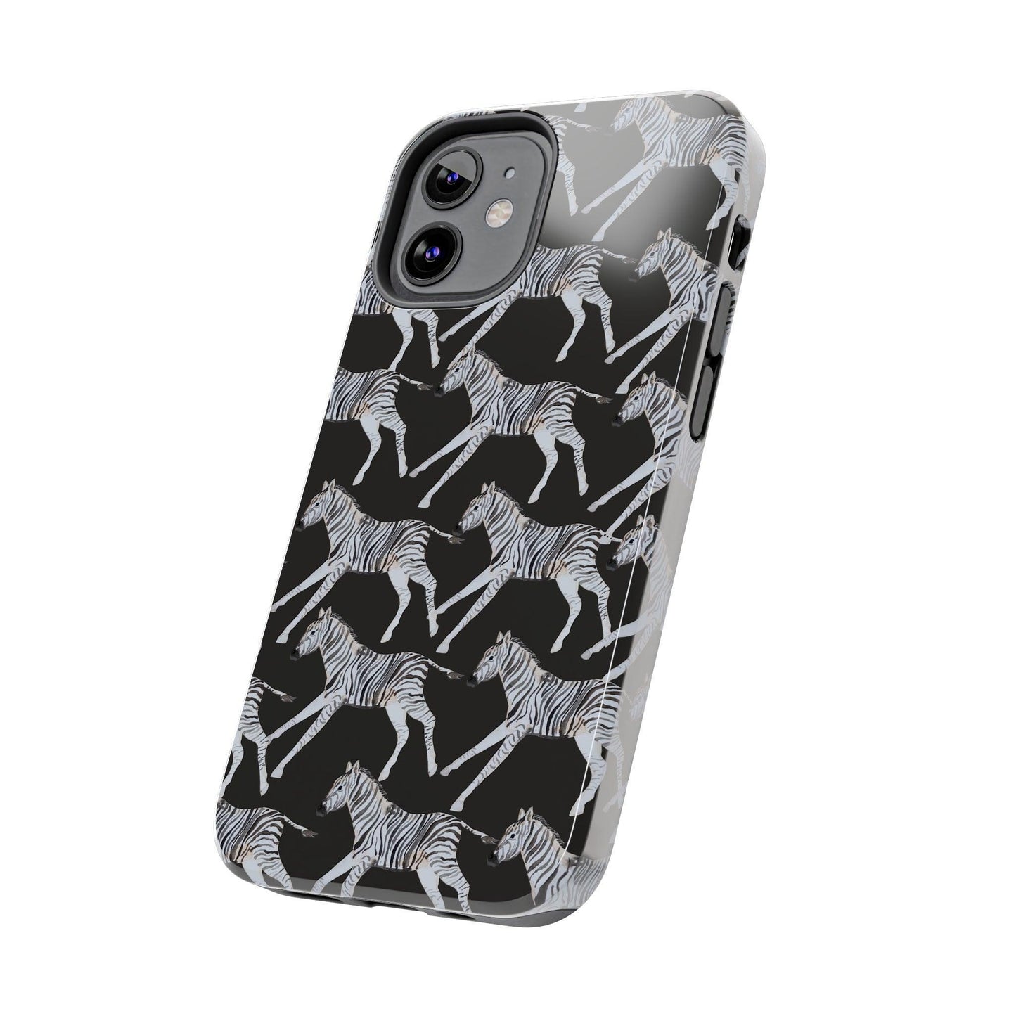 Zebra Print Phone Case - Departures Print Shop