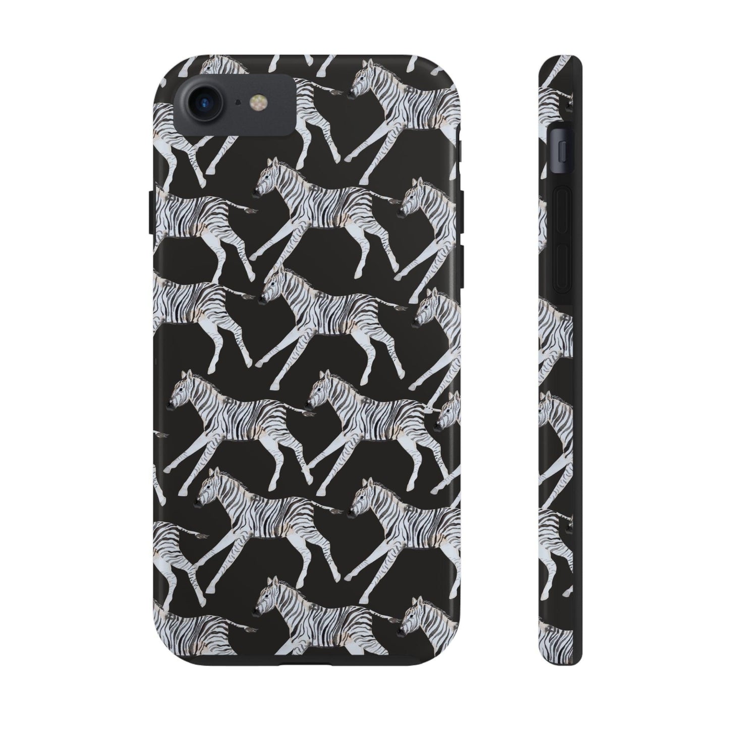 Zebra Print Phone Case - Departures Print Shop