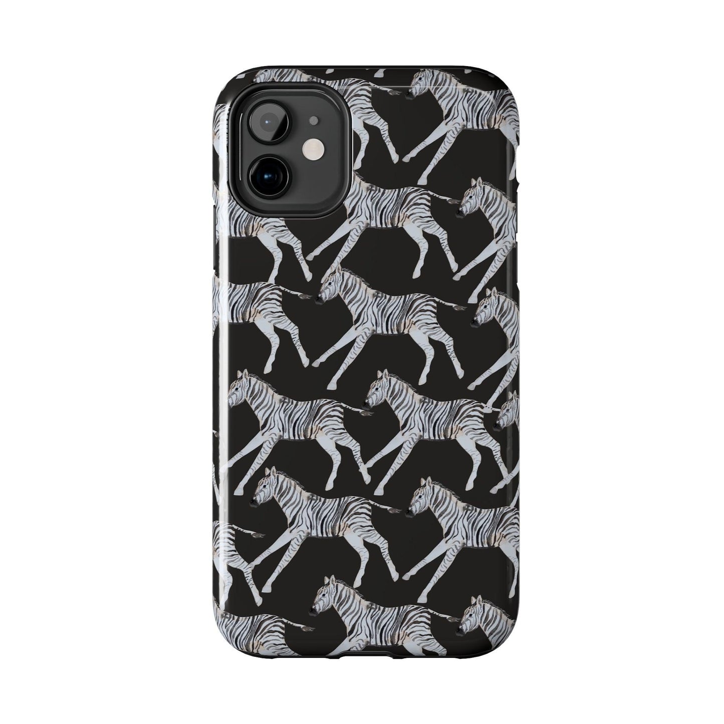 Zebra Print Phone Case - Departures Print Shop