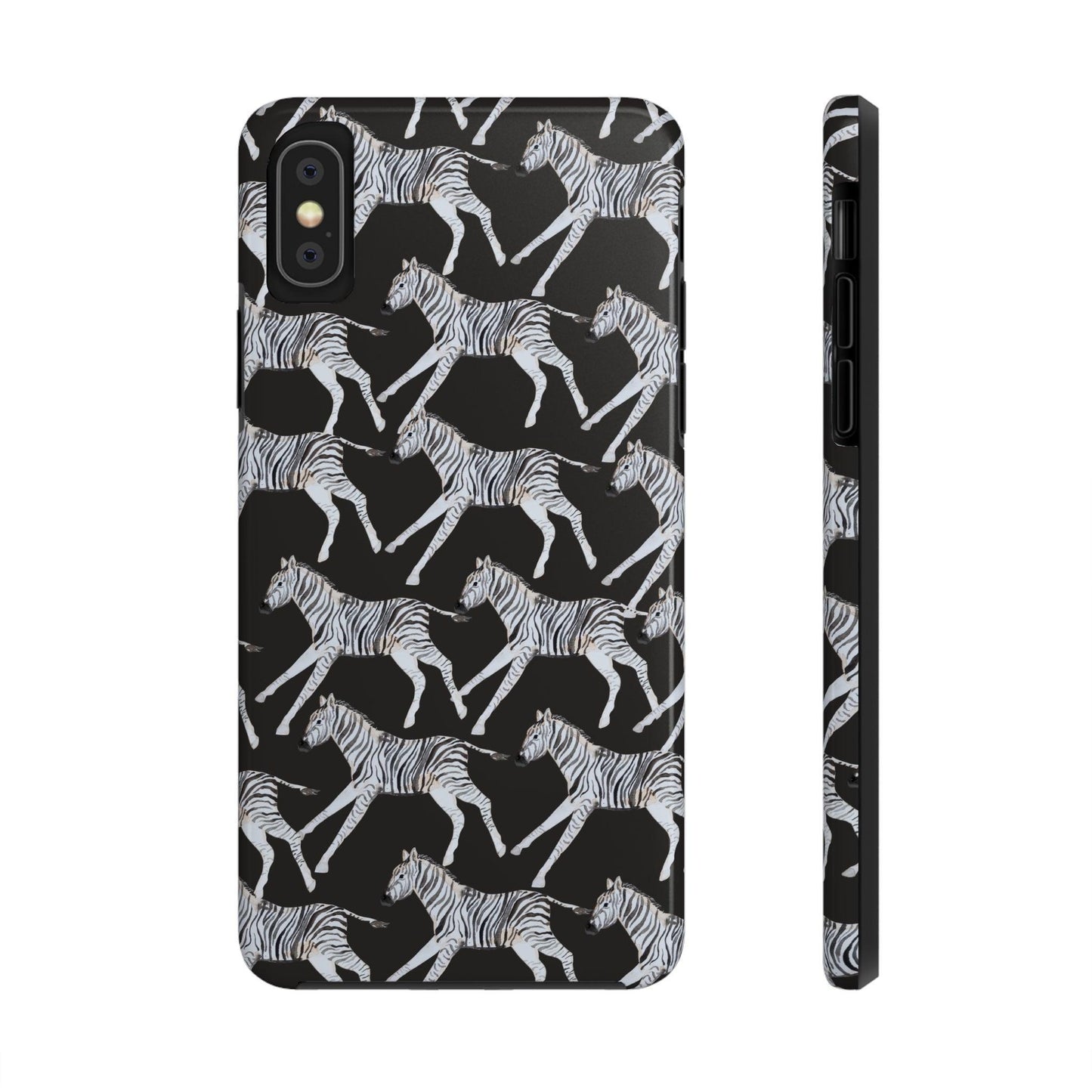 Zebra Print Phone Case - Departures Print Shop