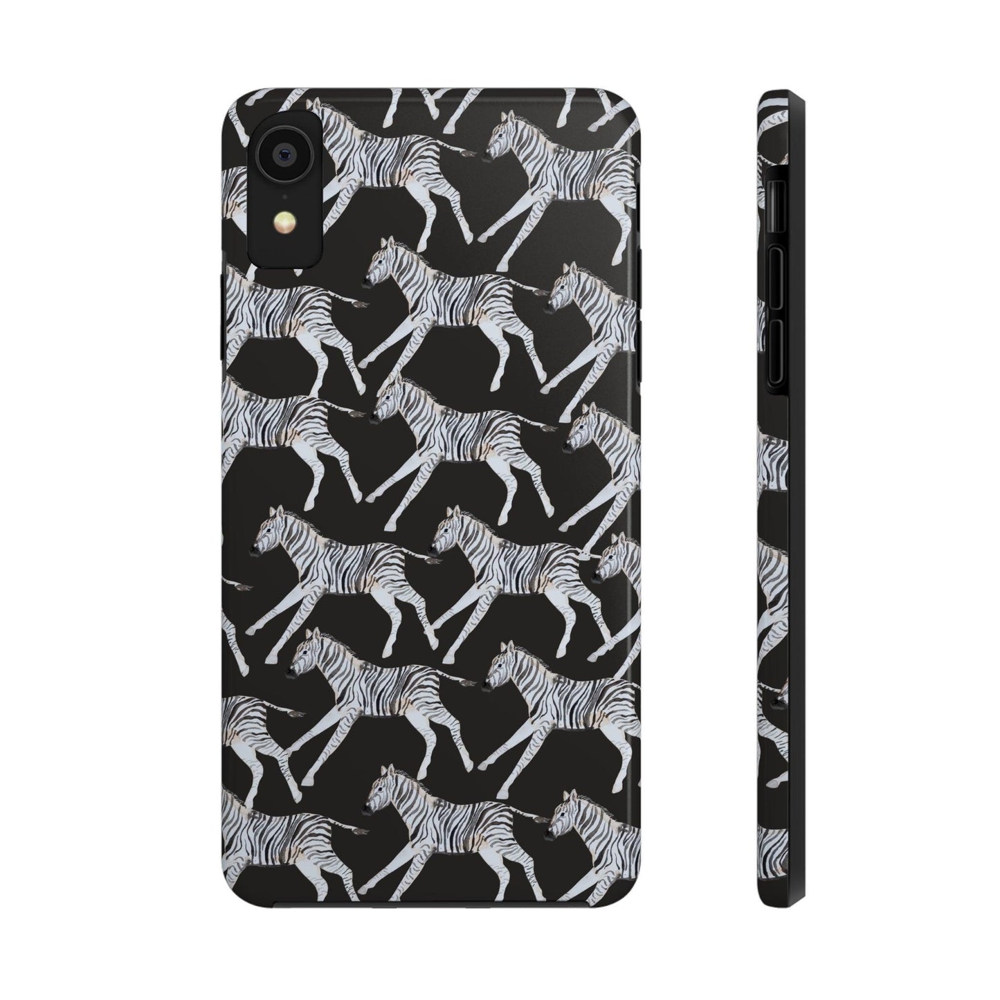 Zebra Print Phone Case - Departures Print Shop