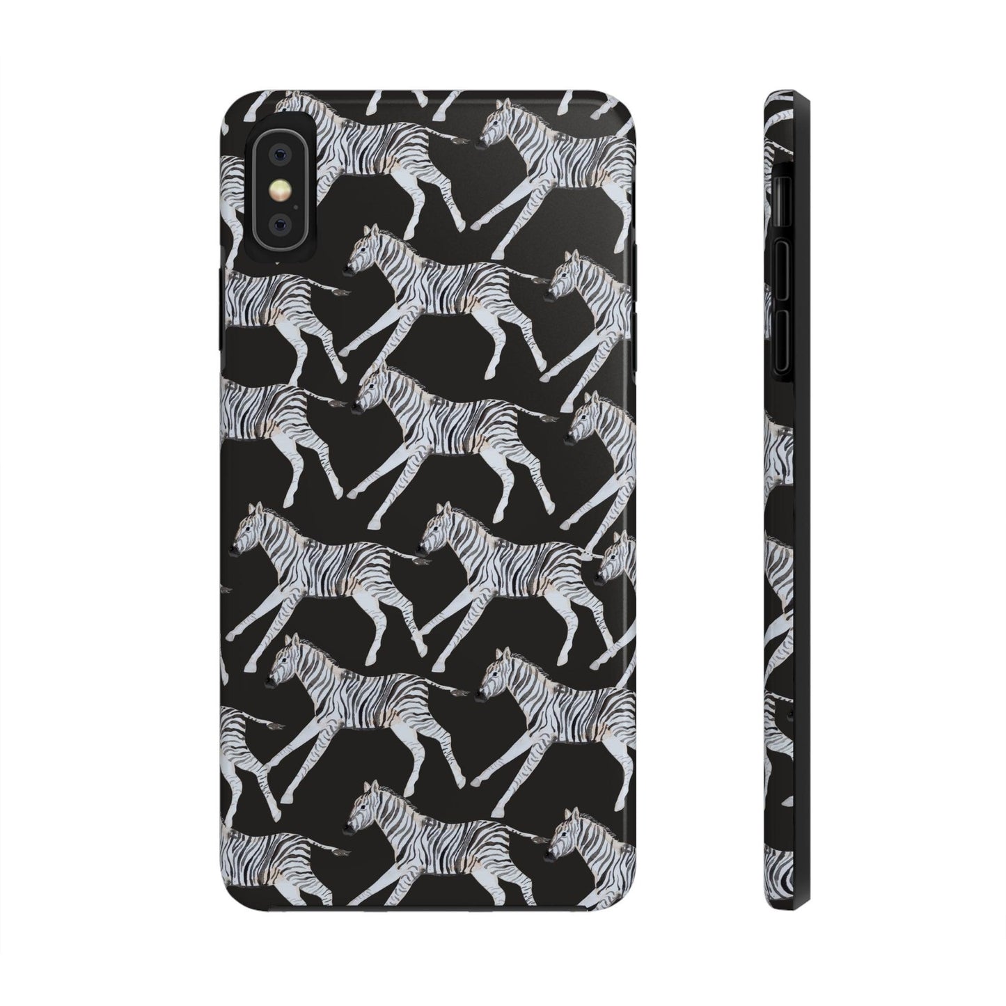 Zebra Print Phone Case - Departures Print Shop