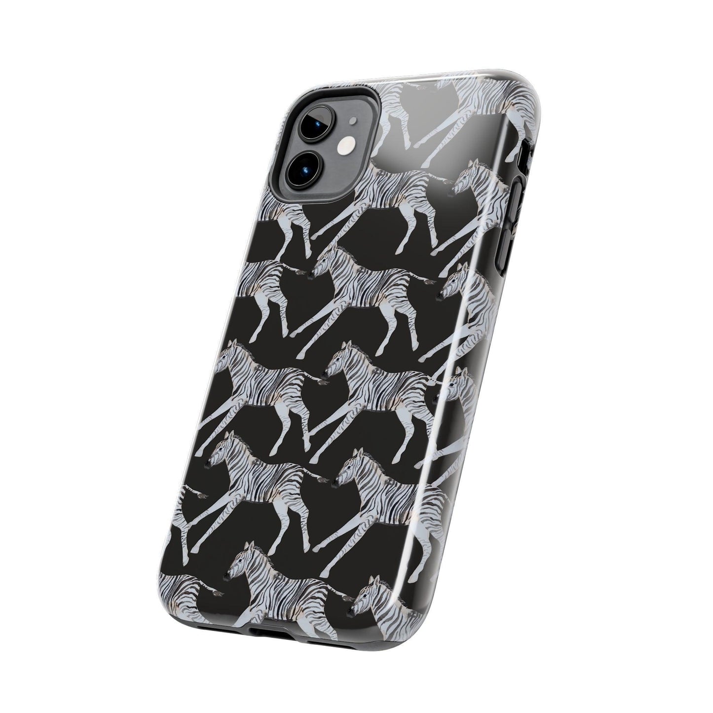 Zebra Print Phone Case - Departures Print Shop