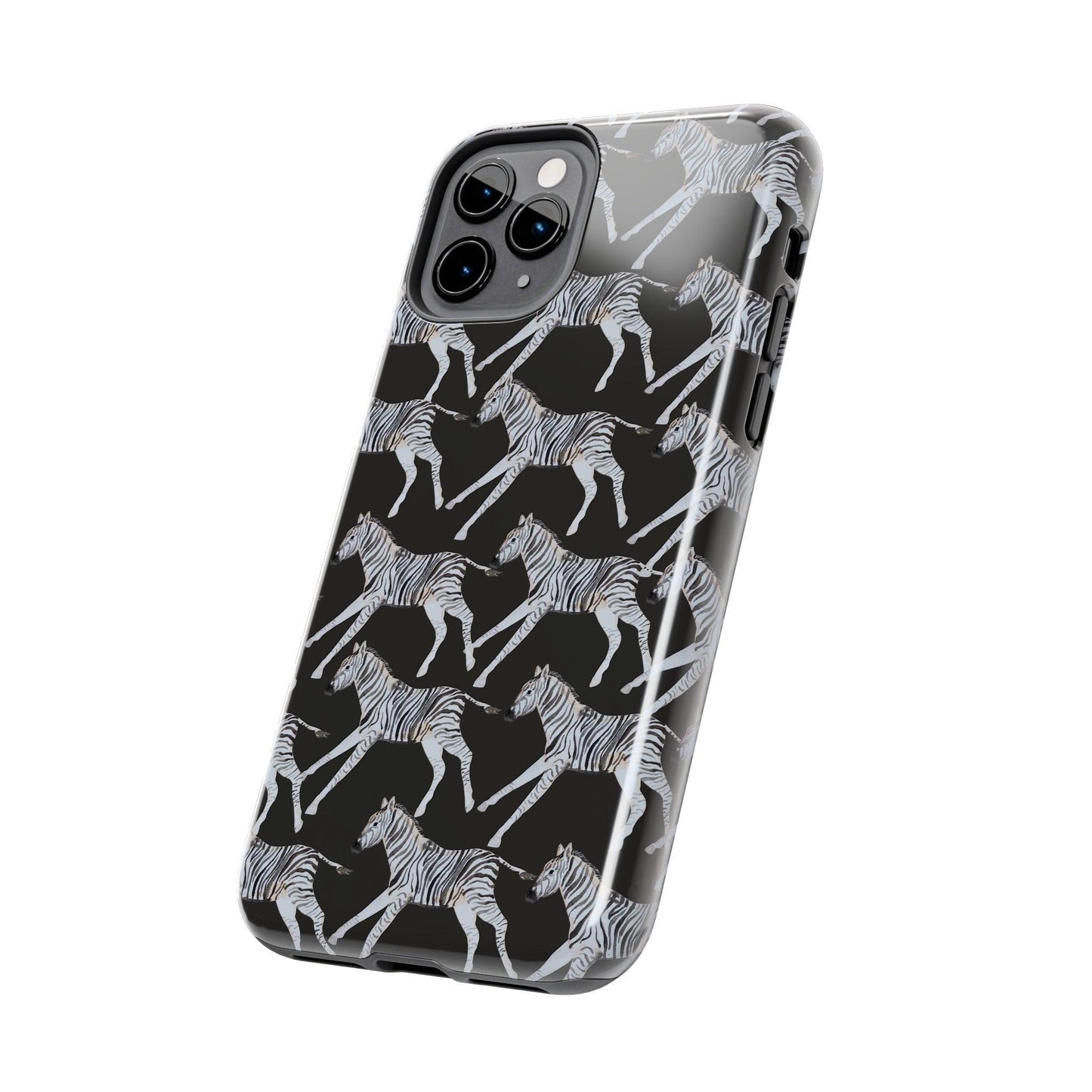 Zebra Print Phone Case - Departures Print Shop