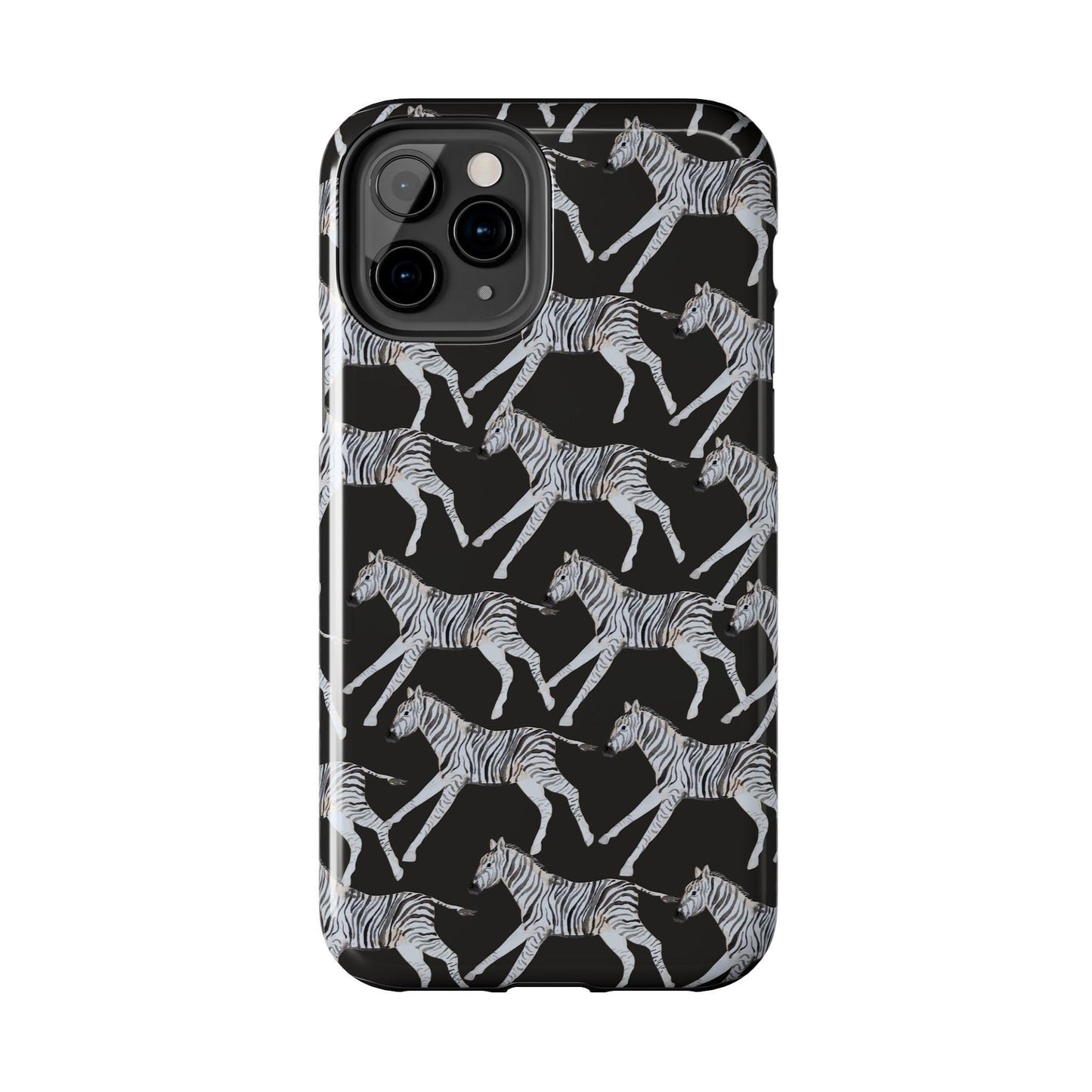 Zebra Print Phone Case - Departures Print Shop
